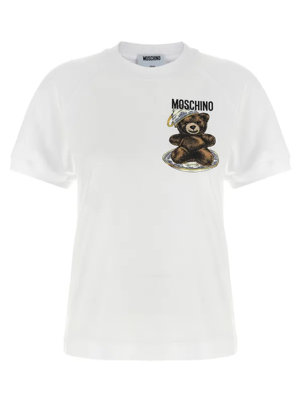 Printed T-shirt made by Moschino