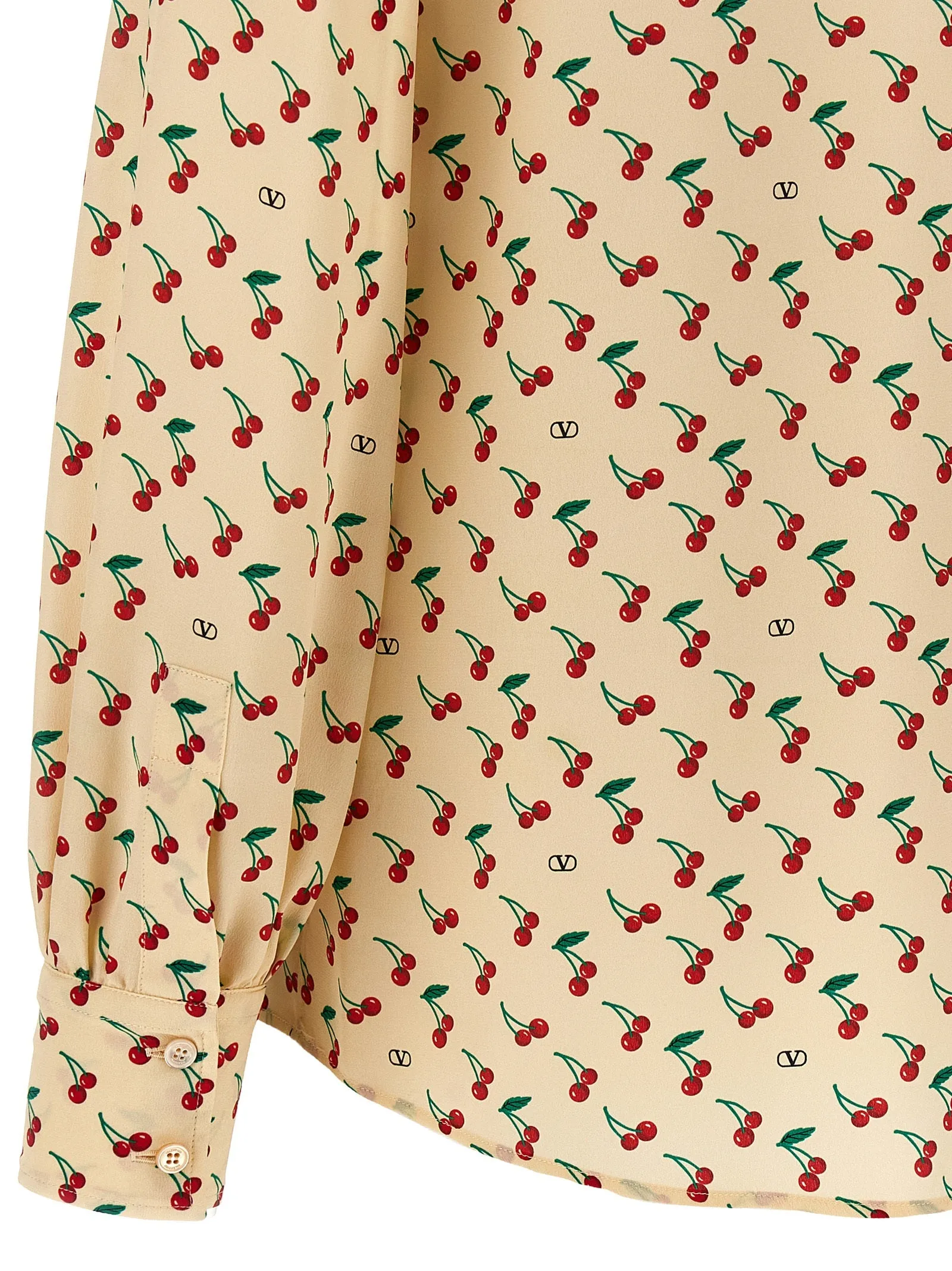 Valentino Garavani 'Cherryfic' shirt sold by Lord & Taylor product image thumbnail 4