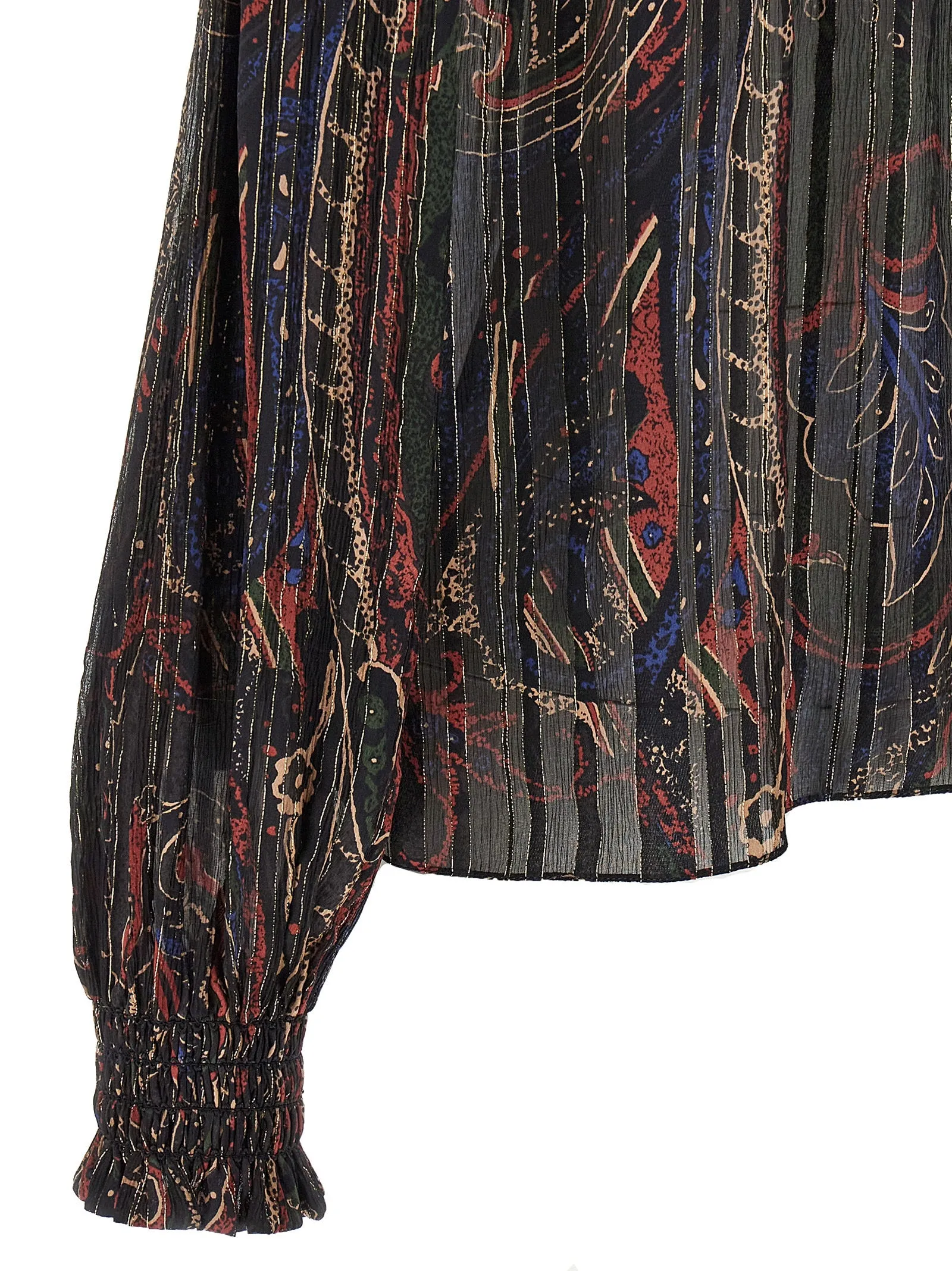 Smock stitch blouse sold by Lord & Taylor product image thumbnail 4
