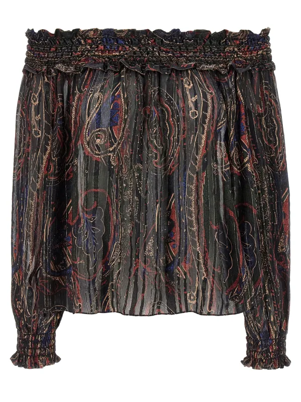 Smock stitch blouse made by Yves Saint Laurent