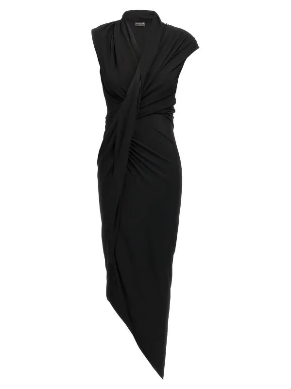 Draped dress sold by Lord & Taylor