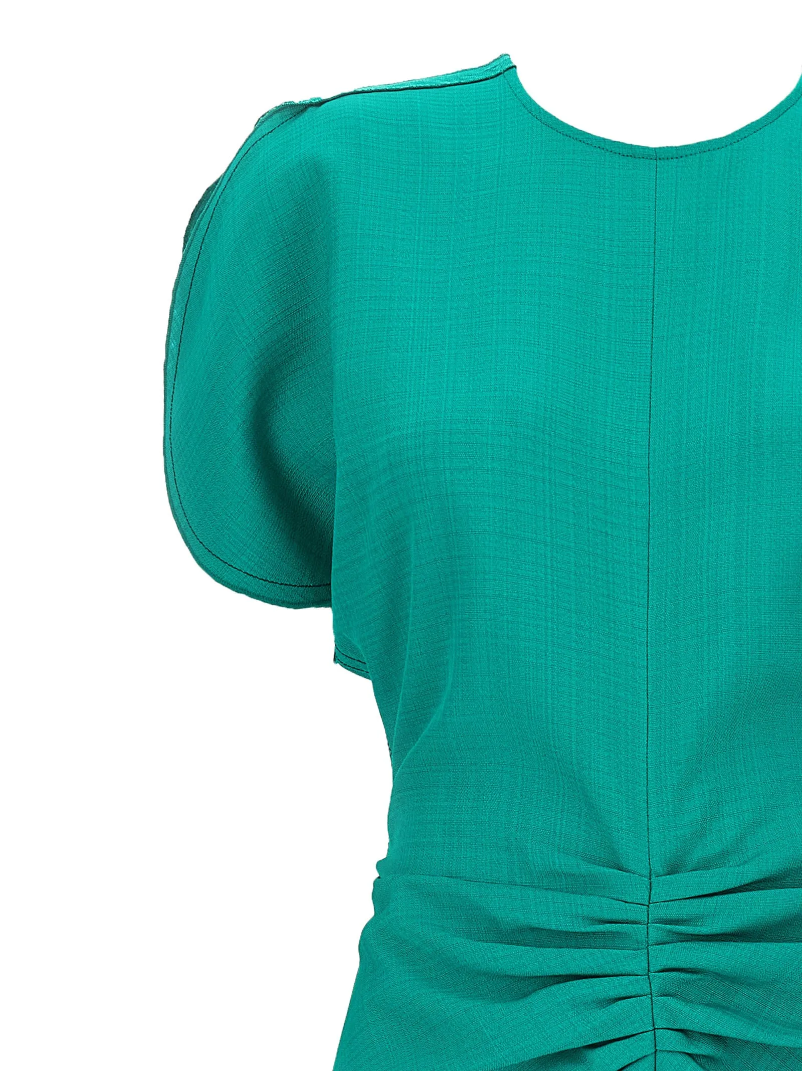 'Gathered Waist Midi' dress sold by Lord & Taylor product image thumbnail 3