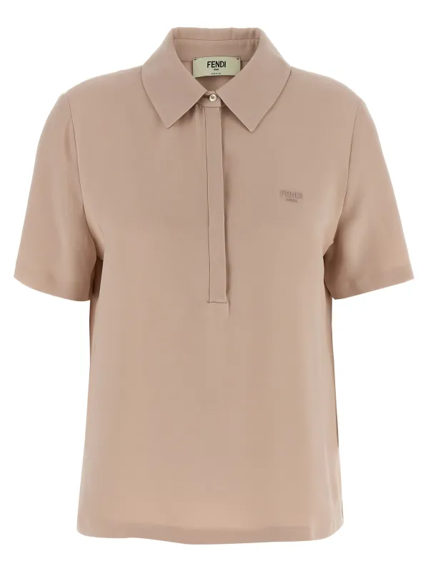 Silk polo shirt sold by Lord & Taylor
