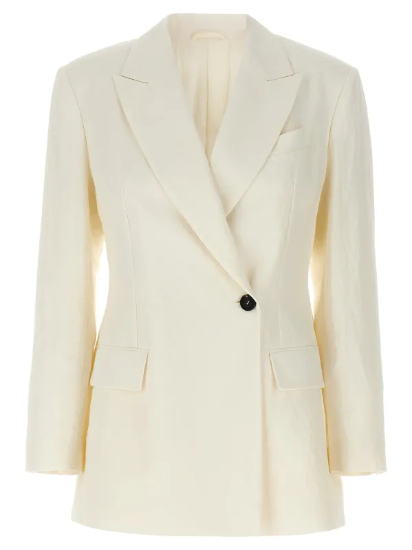 Double-breasted blazer sold by Lord & Taylor