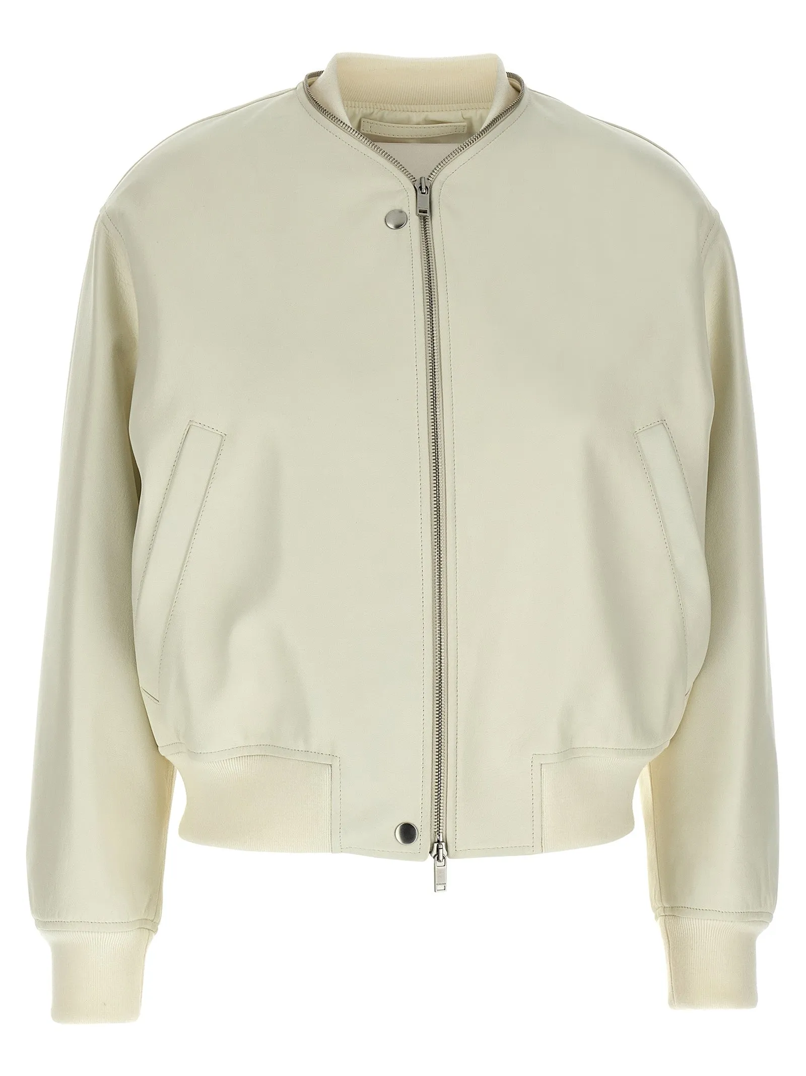 Leather bomber jacket sold by Lord & Taylor