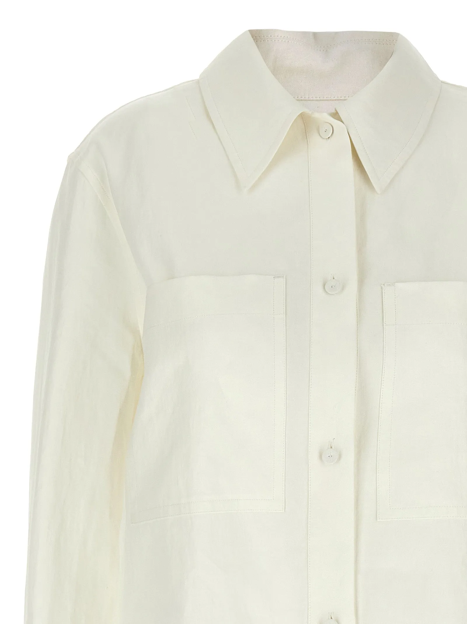 Linen shirt sold by Lord & Taylor product image thumbnail 3