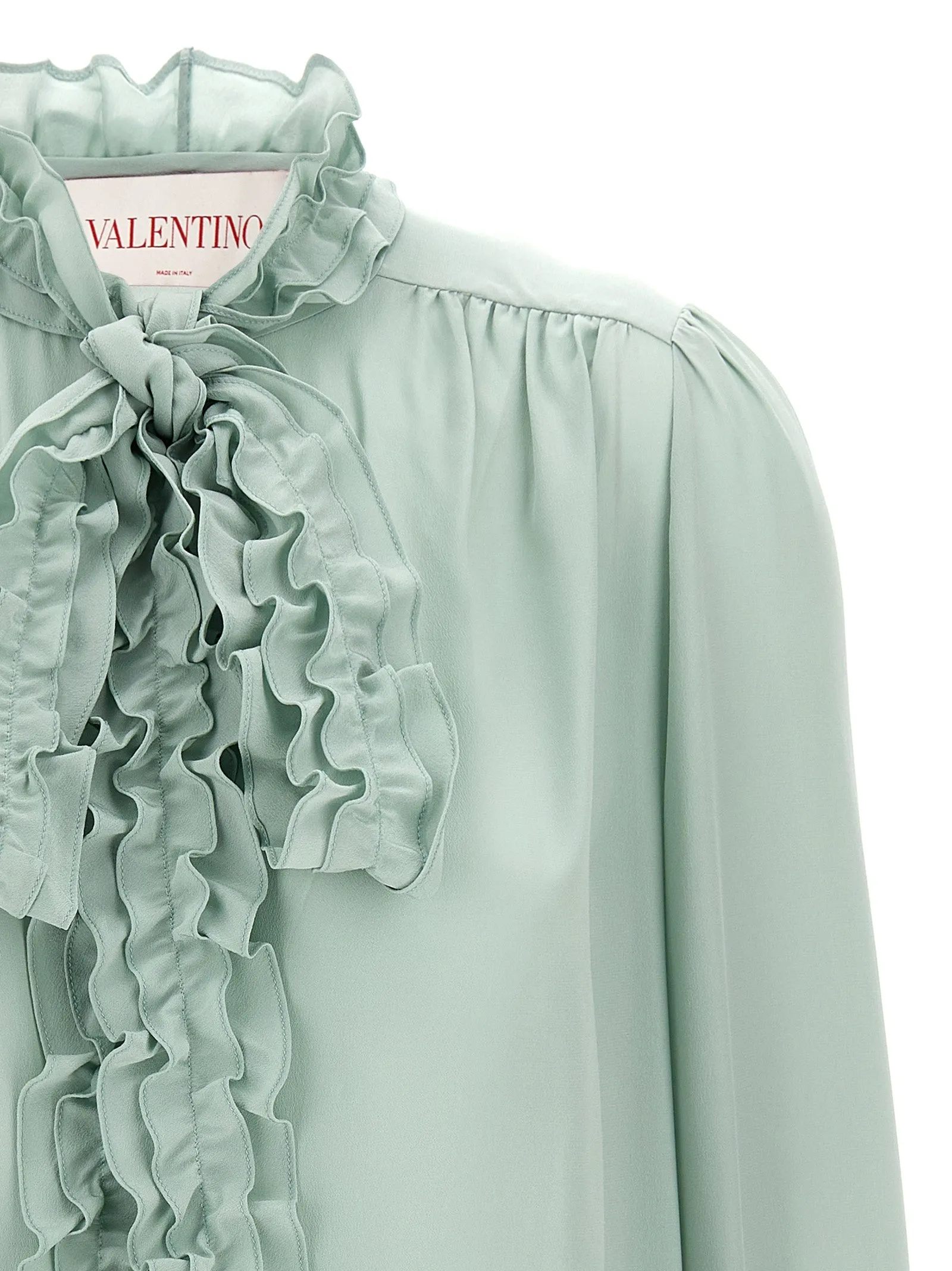 Valentino Garavani lavallière shirt sold by Lord & Taylor product image thumbnail 3