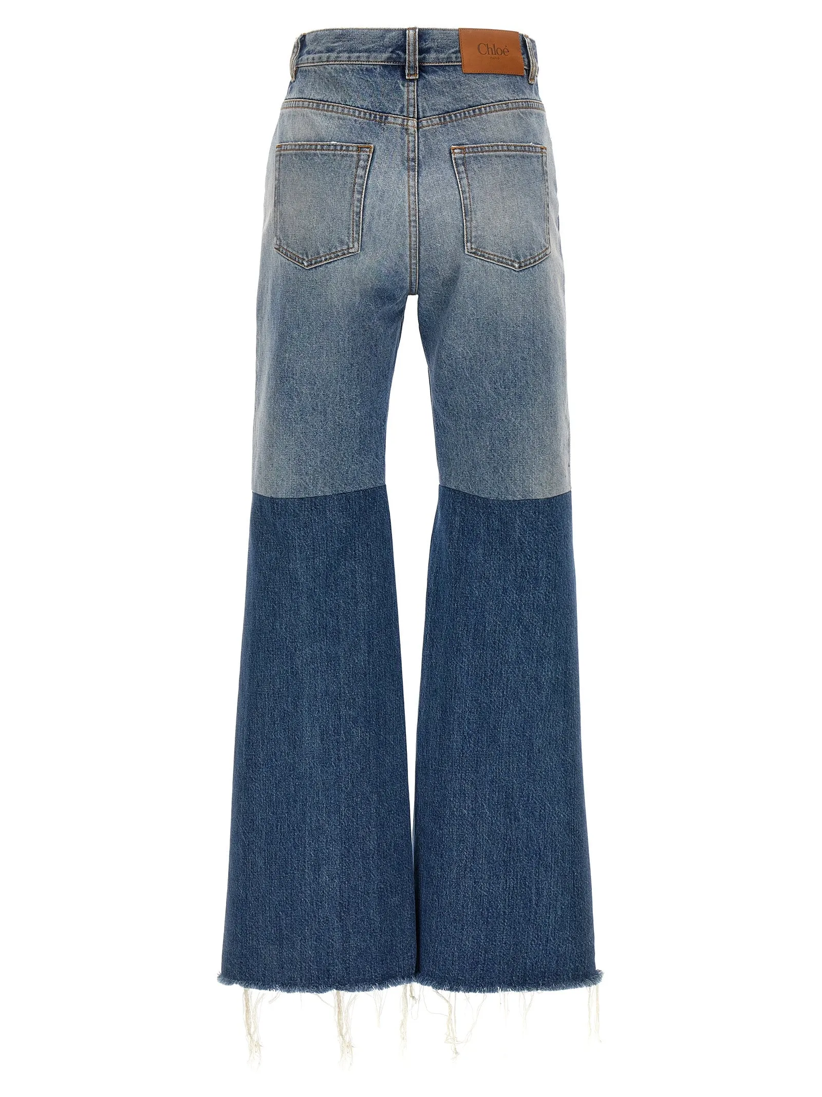 Patchwork jeans sold by Lord & Taylor product image thumbnail 2