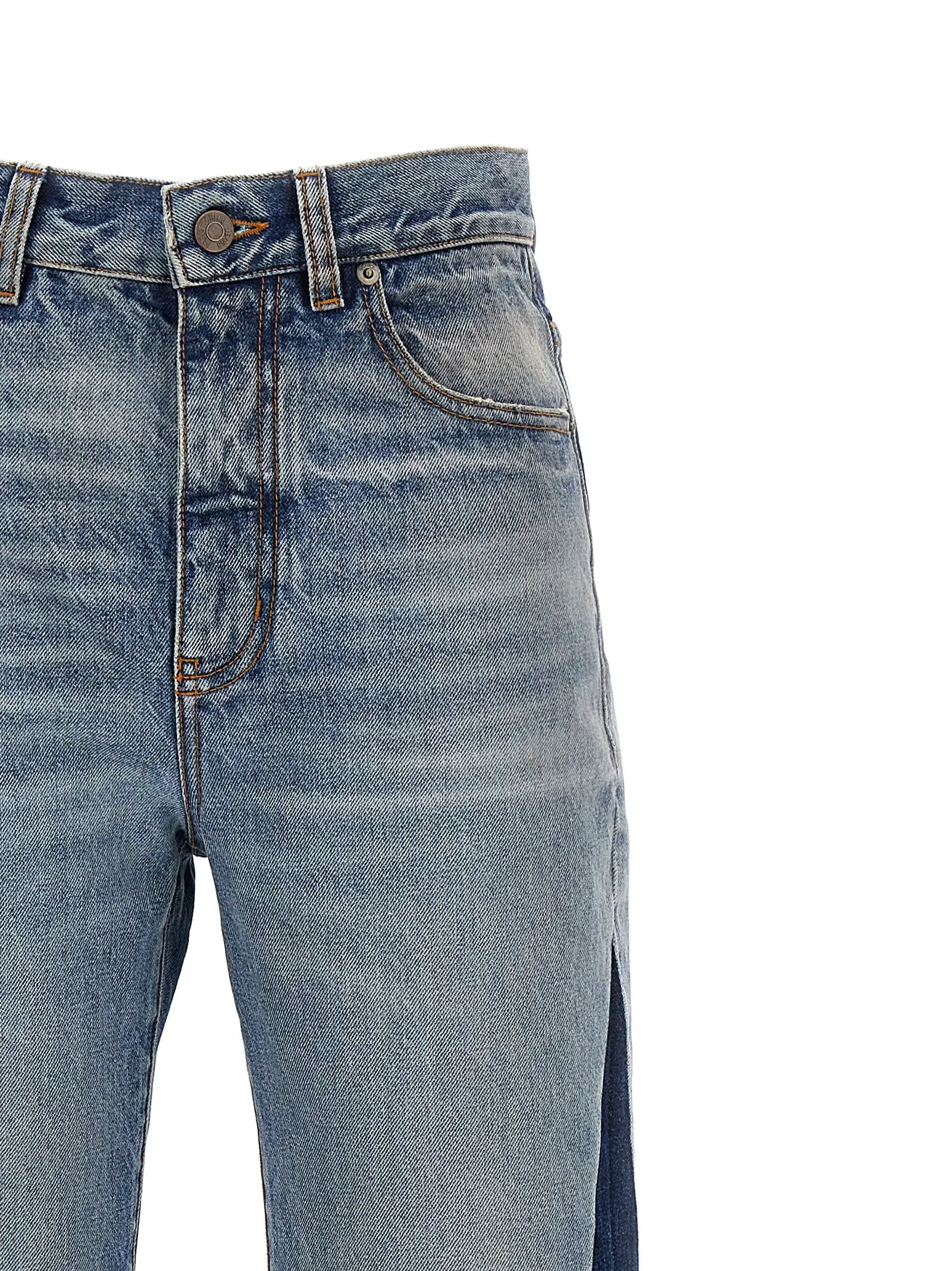 Patchwork jeans sold by Lord & Taylor product image thumbnail 3