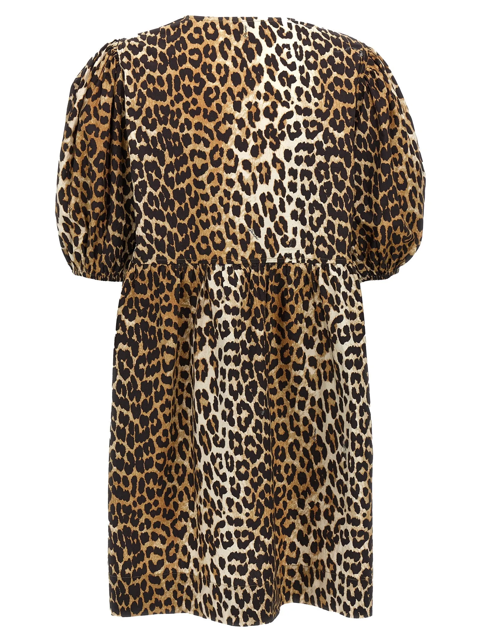 Leopard poplin dress sold by Lord & Taylor product image thumbnail 2