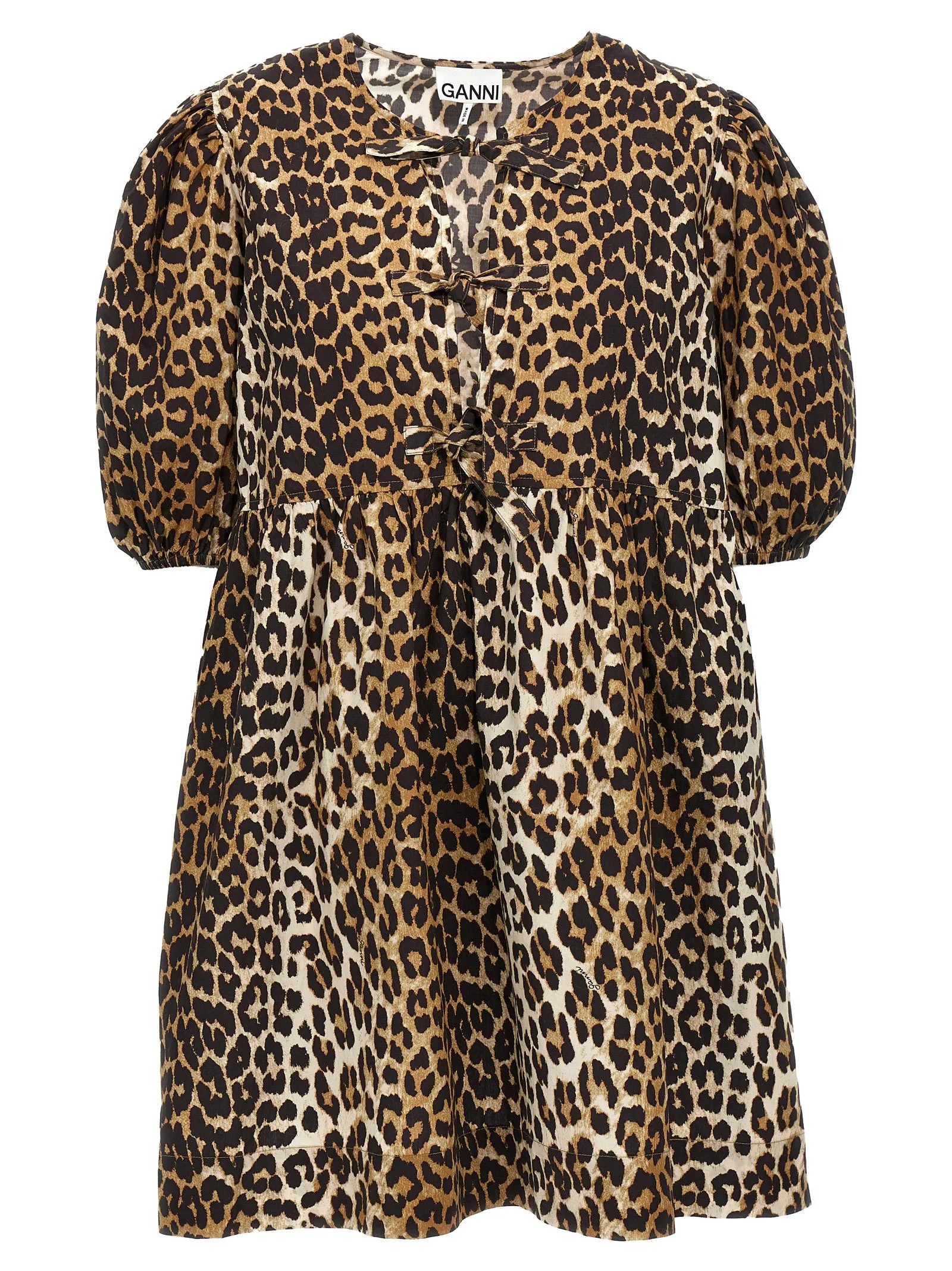 Leopard poplin dress sold by Lord & Taylor