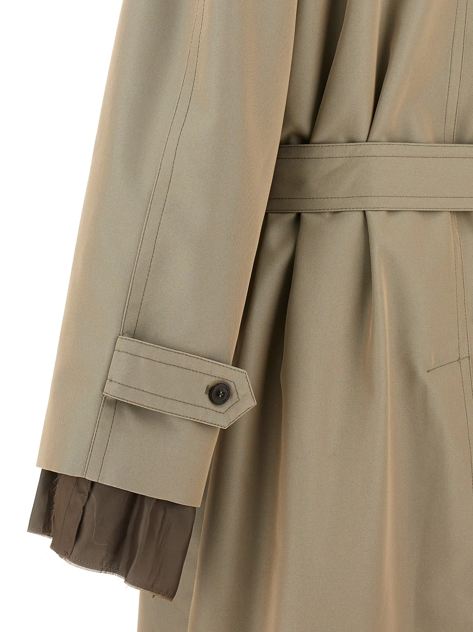 Long single-breasted trench coat sold by Lord & Taylor product image thumbnail 4