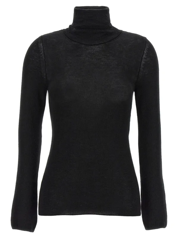 Silk cashmere turtleneck sweater sold by Lord & Taylor