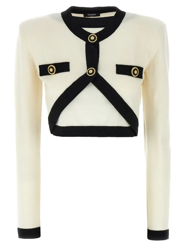 'Filo Leone Catena' sweater made by Balmain