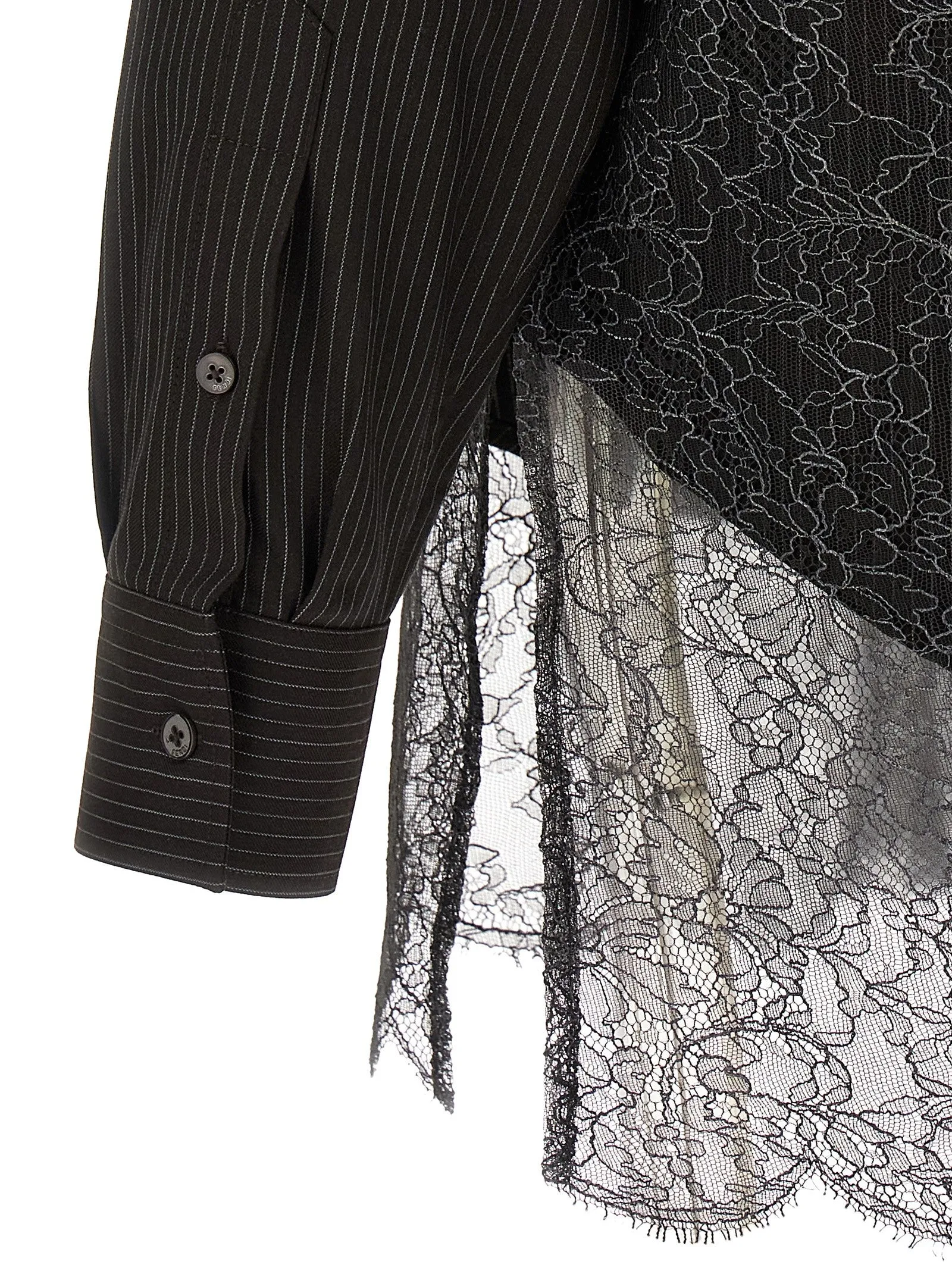 Wool and lace shirt sold by Lord & Taylor product image thumbnail 4