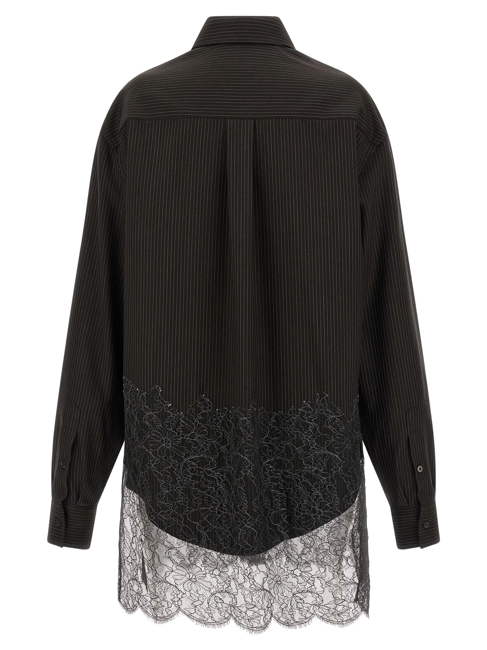 Wool and lace shirt sold by Lord & Taylor product image thumbnail 2