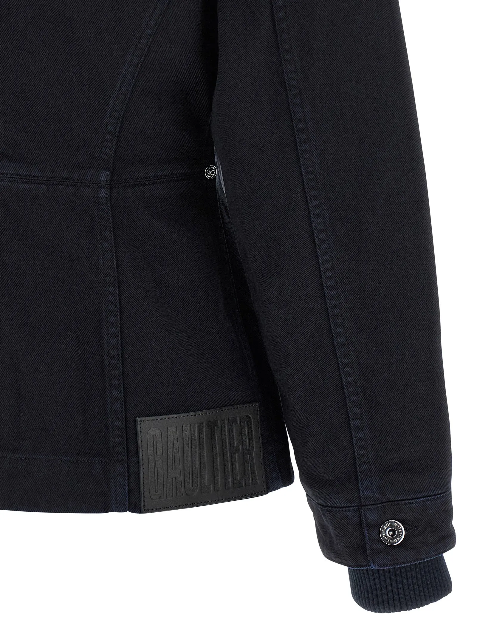 'The Slit Denim' jacket sold by Lord & Taylor product image thumbnail 4