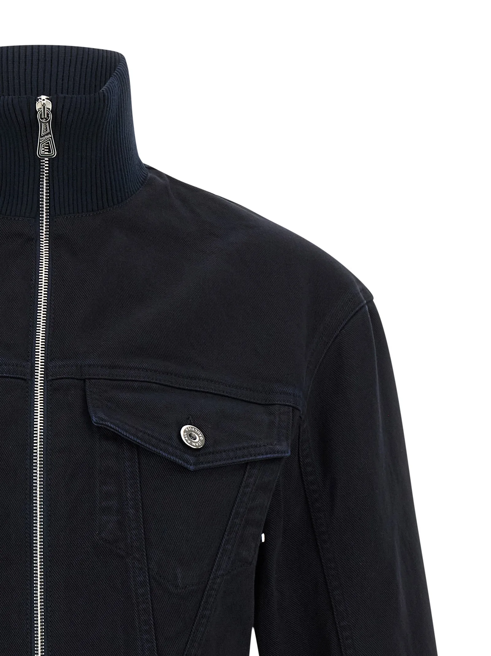 'The Slit Denim' jacket sold by Lord & Taylor product image thumbnail 3
