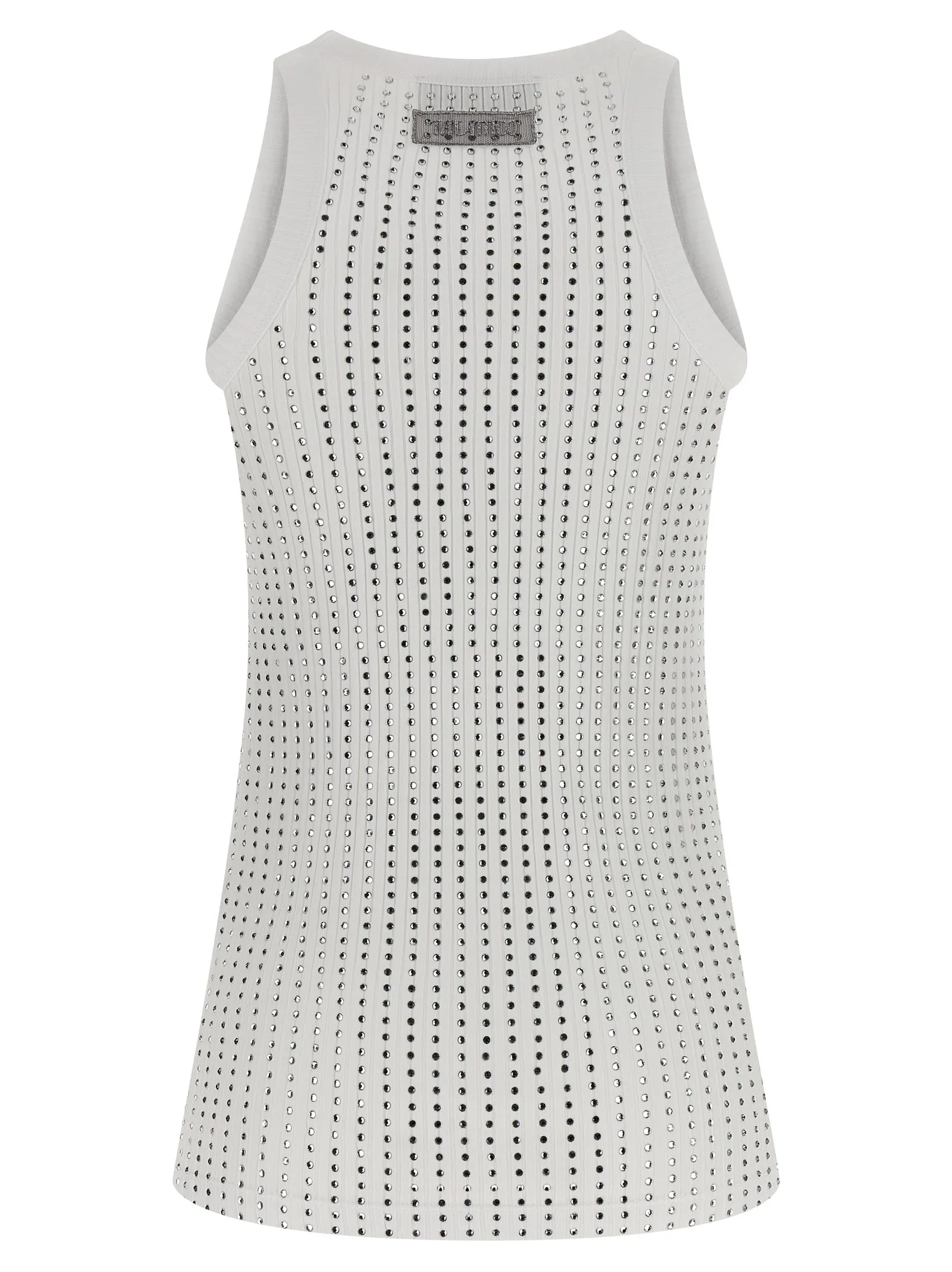 Rhinestone tank top sold by Lord & Taylor product image thumbnail 2