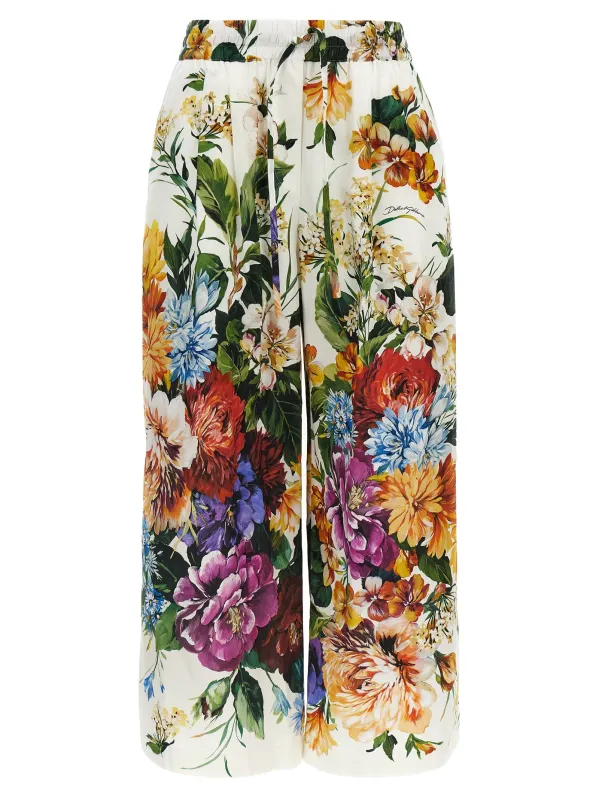 'Bouquet' pajama pants made by Dolce & Gabanna