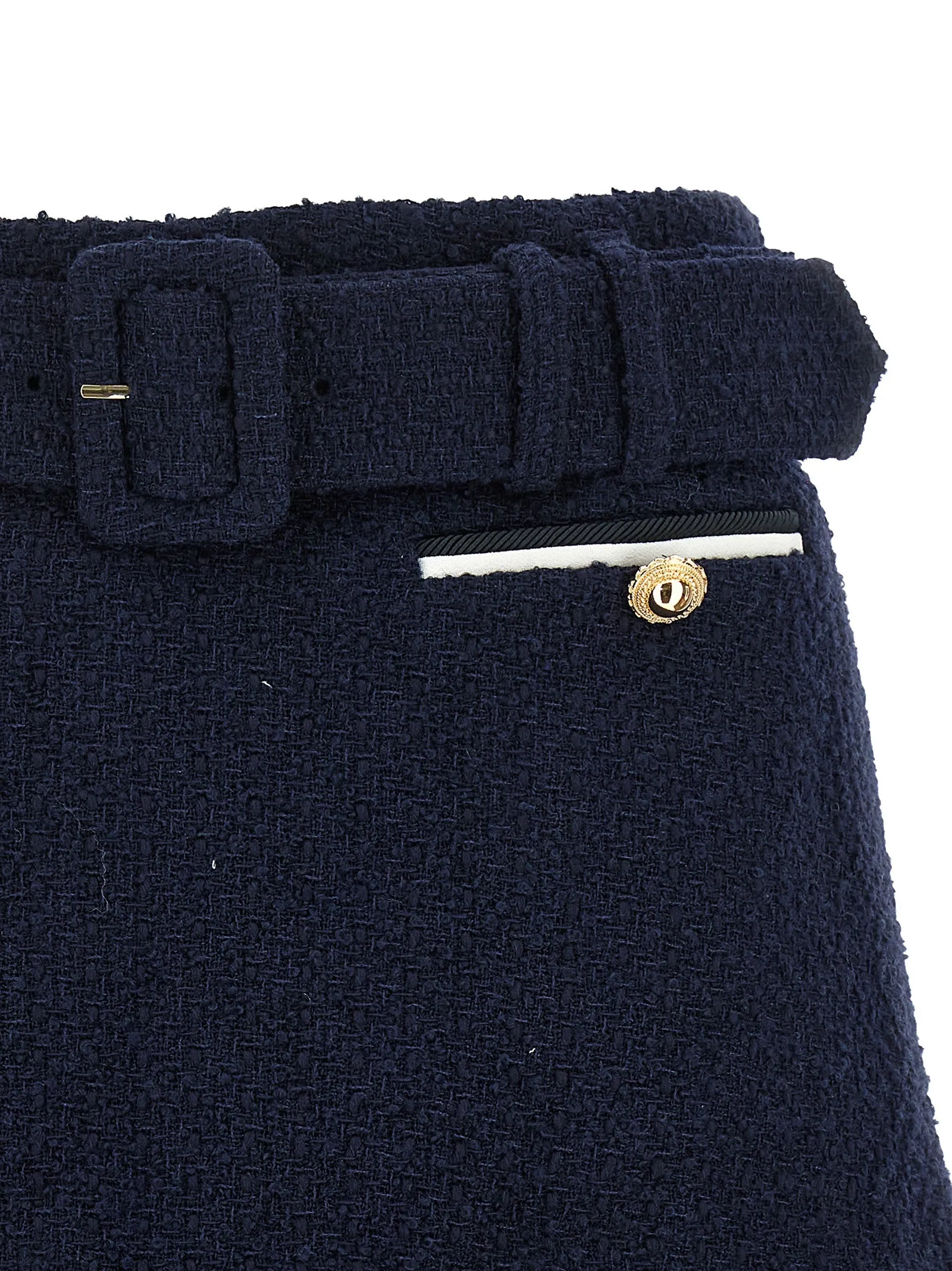 Bouclé wool skort sold by Lord & Taylor product image thumbnail 3