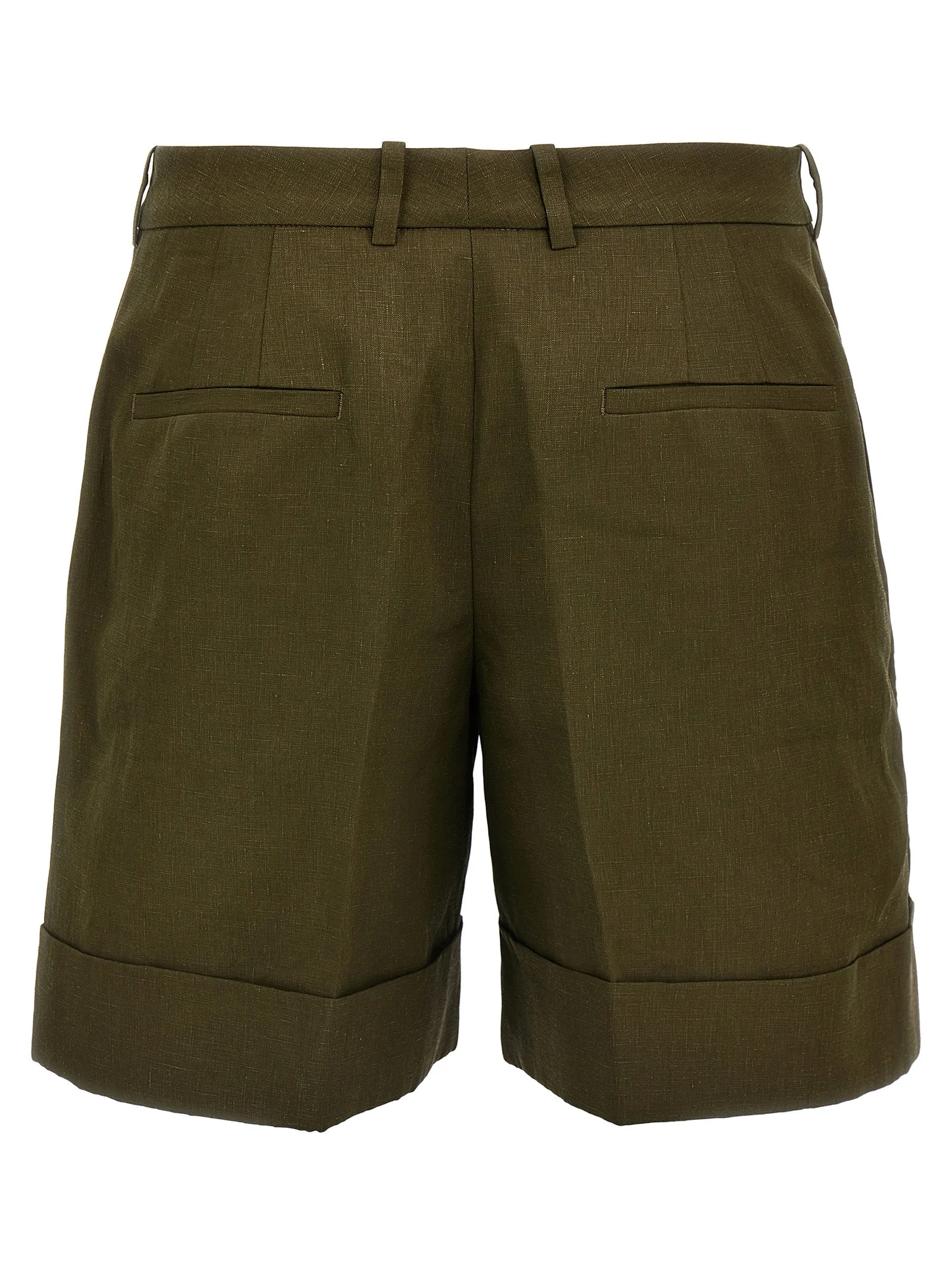 Linen bermuda shorts sold by Lord & Taylor product image thumbnail 2