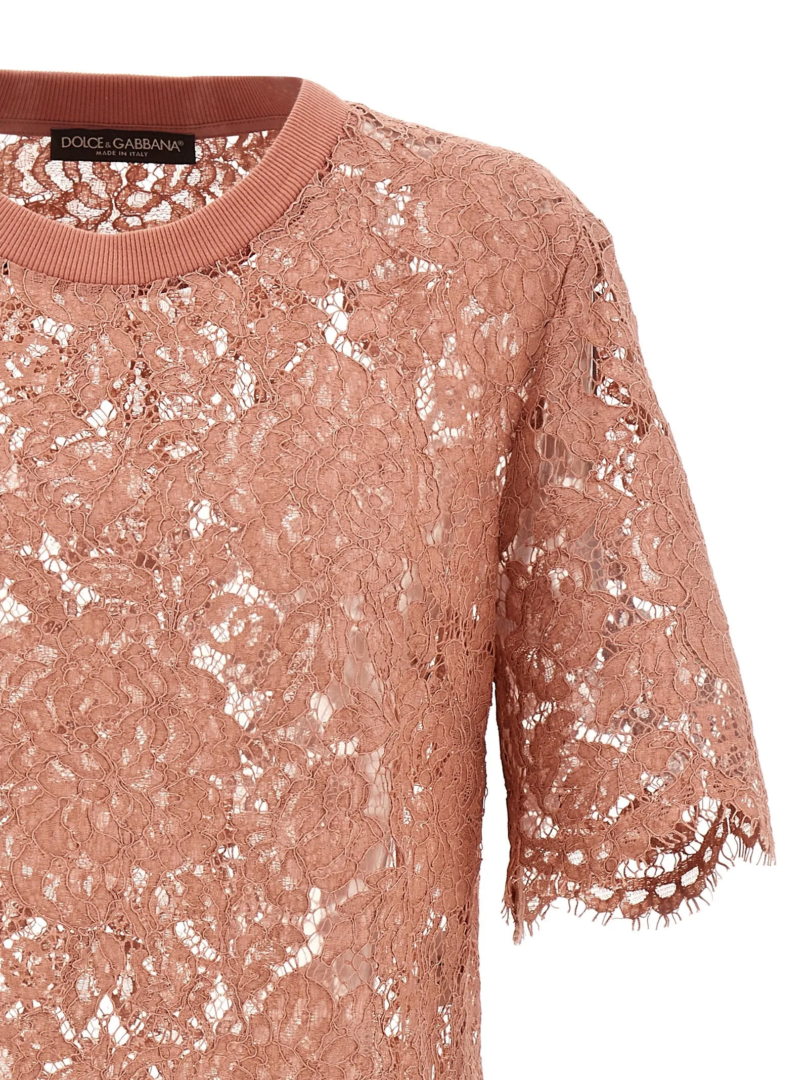 Lace T-shirt sold by Lord & Taylor product image thumbnail 3
