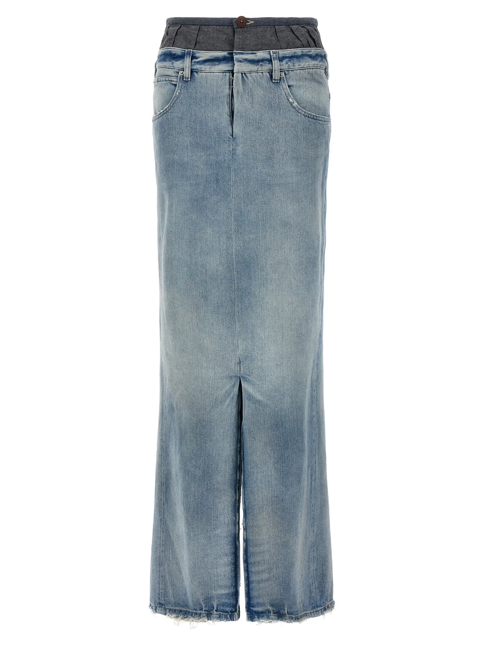 Slits denim skirt sold by Lord & Taylor