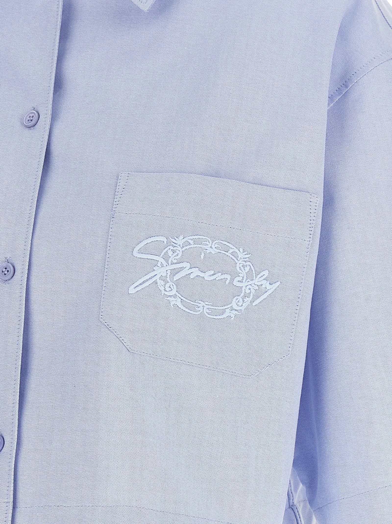 Logo embroidery shirt sold by Lord & Taylor product image thumbnail 4