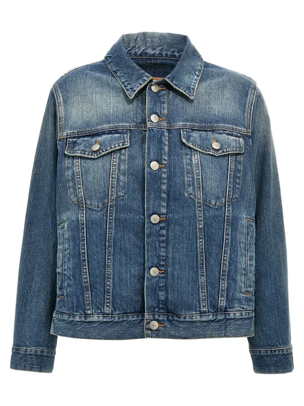 Layered denim jacket sold by Lord & Taylor