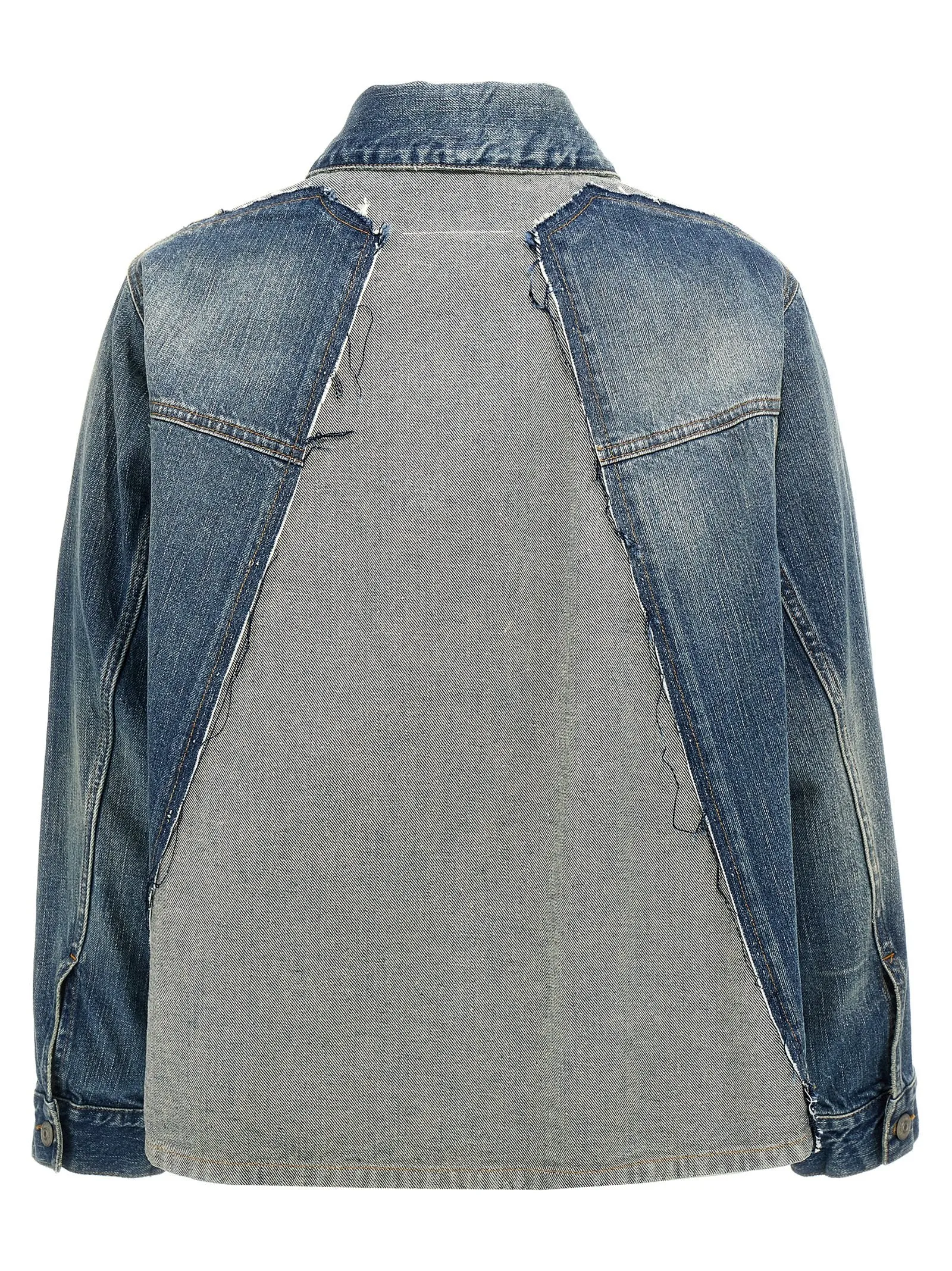 Layered denim jacket sold by Lord & Taylor product image thumbnail 2