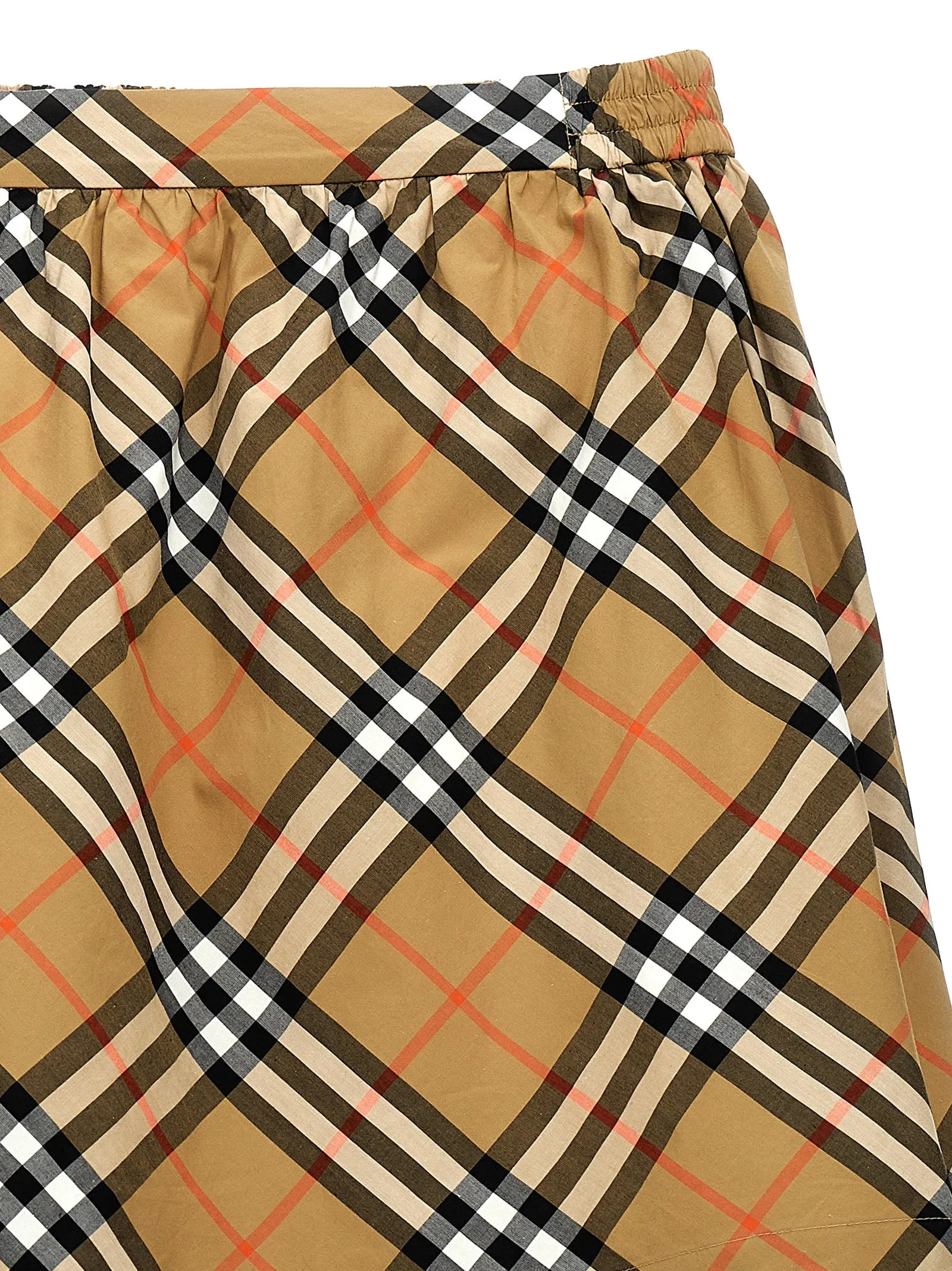 Check cotton skirt sold by Lord & Taylor product image thumbnail 3