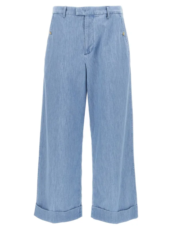 Valentino Garavani turn-up jeans made by Valentino Garavani