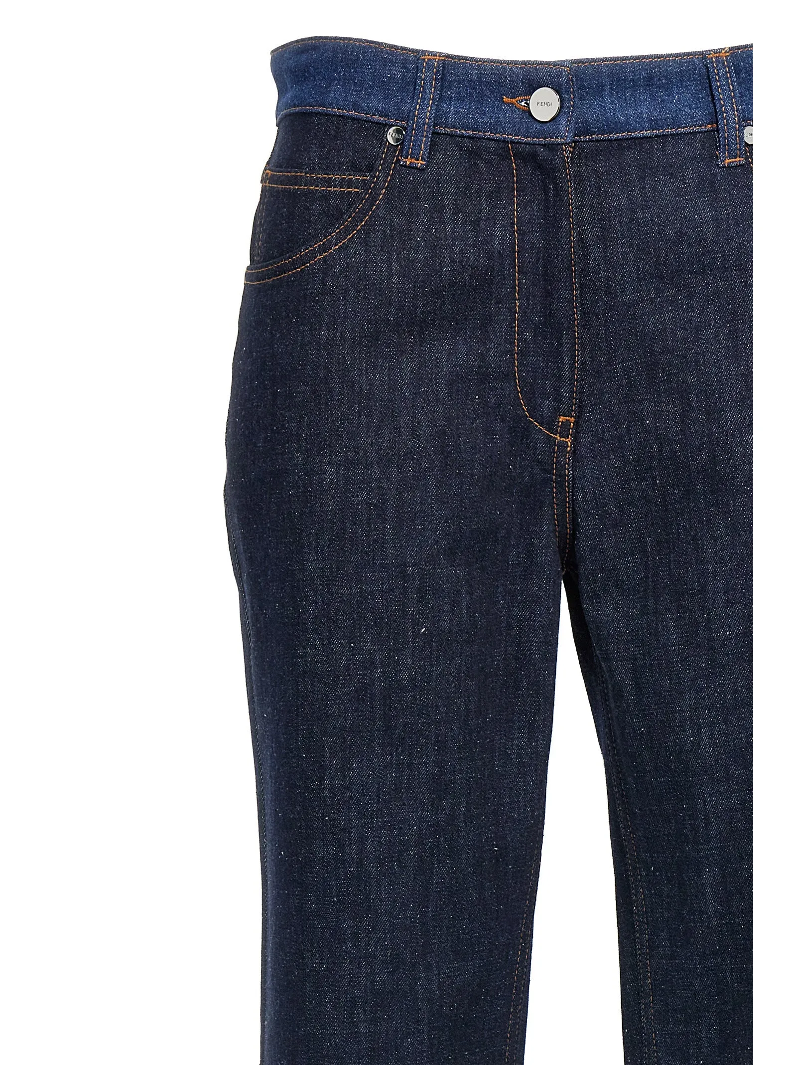 Two-tone jeans sold by Lord & Taylor product image thumbnail 3