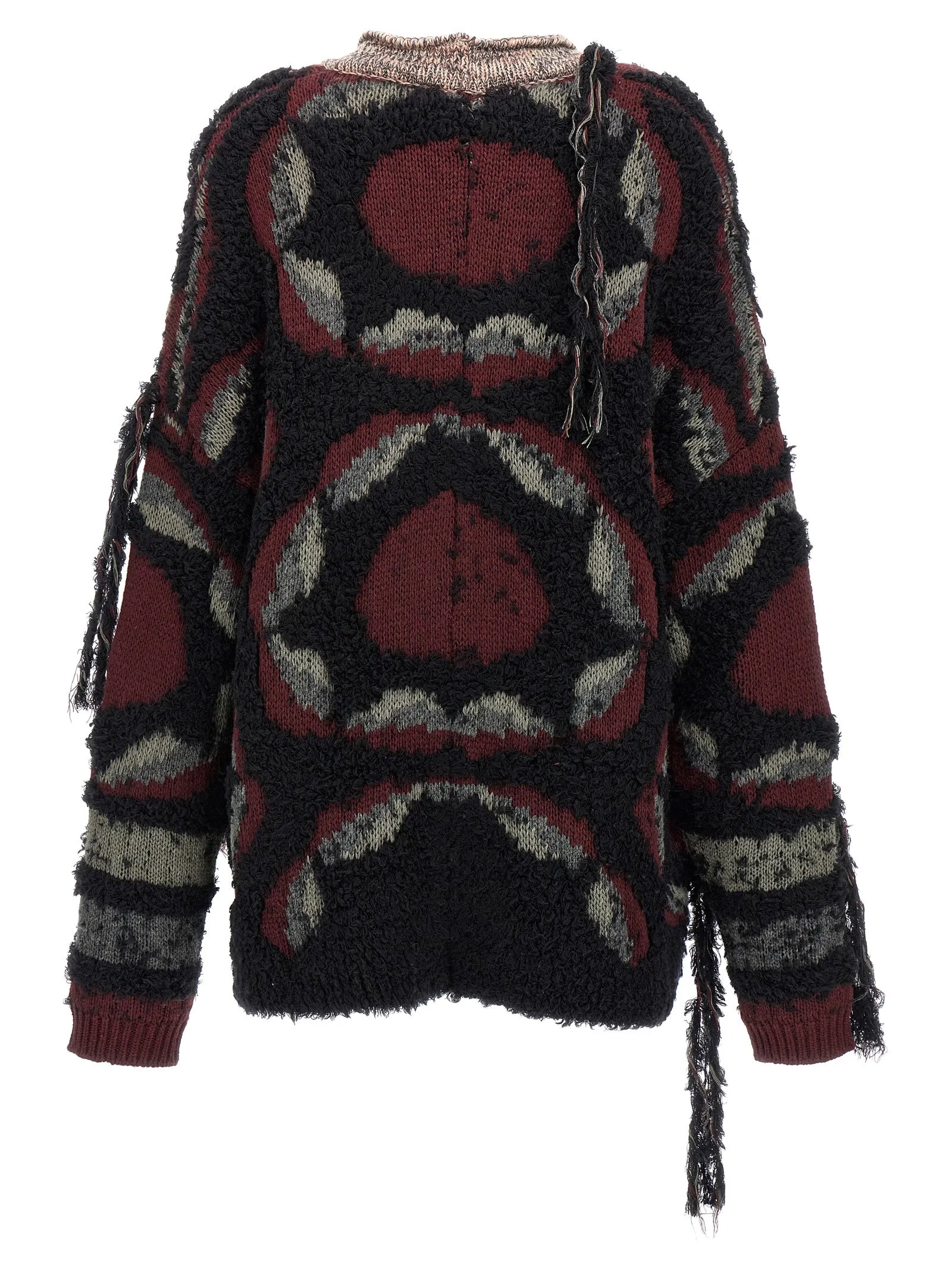 Fringed oversized cardigan sold by Lord & Taylor product image thumbnail 2