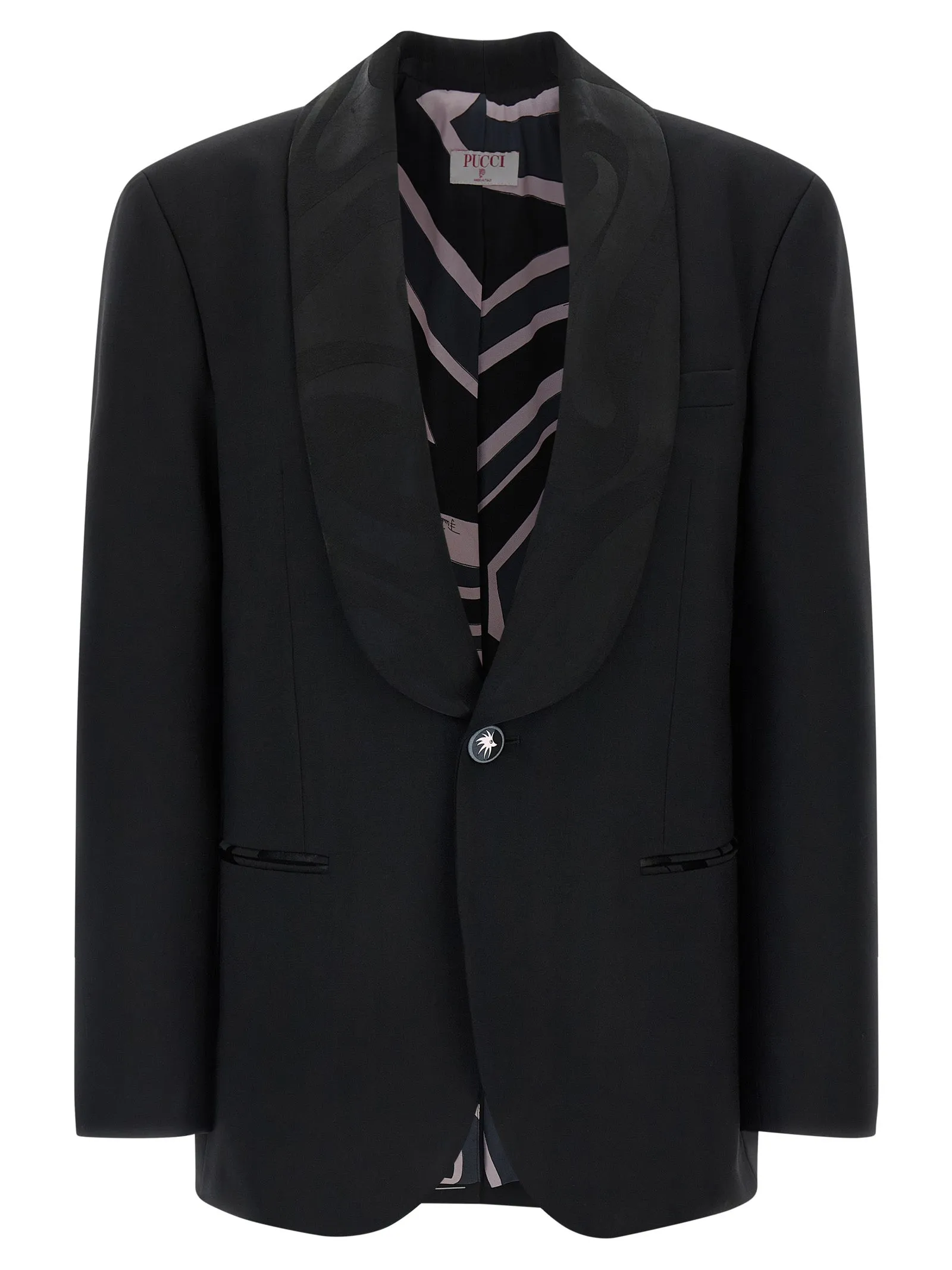 'Labirinto' single-breasted blazer sold by Lord & Taylor