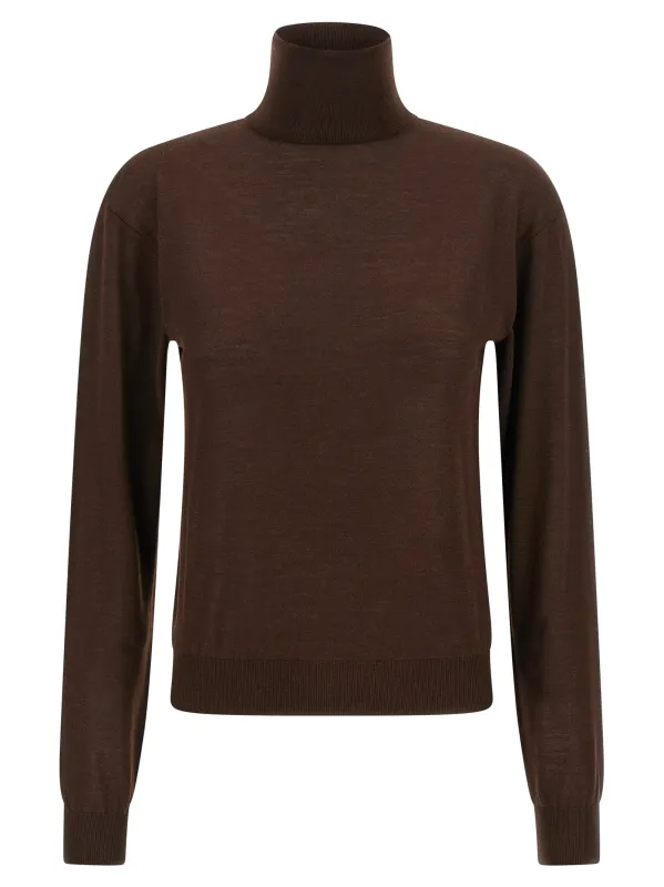 Turtleneck sweater dropped shoulders sold by Lord & Taylor
