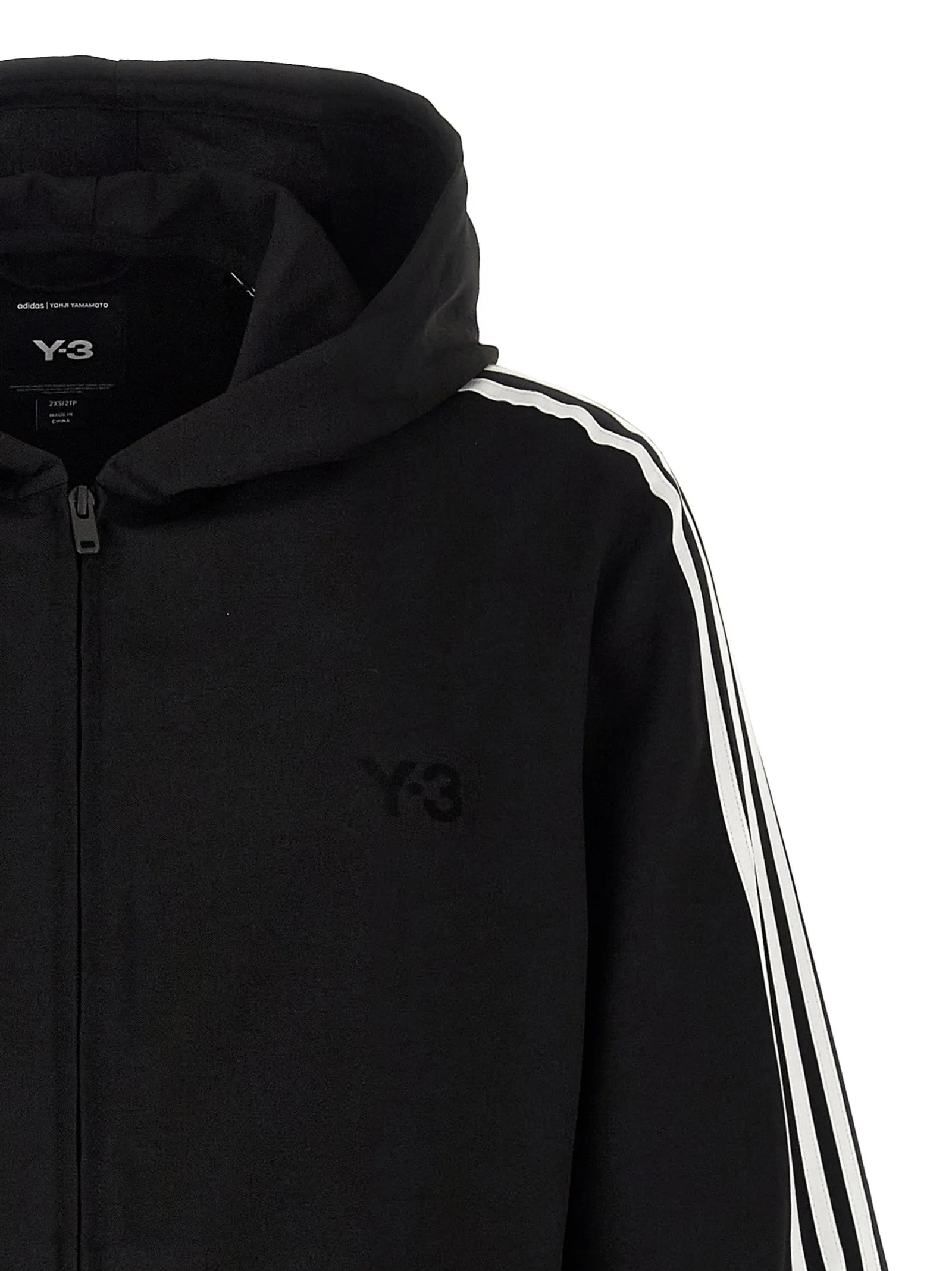 'Y-3 3-Stripes' hoodie sold by Lord & Taylor product image thumbnail 4