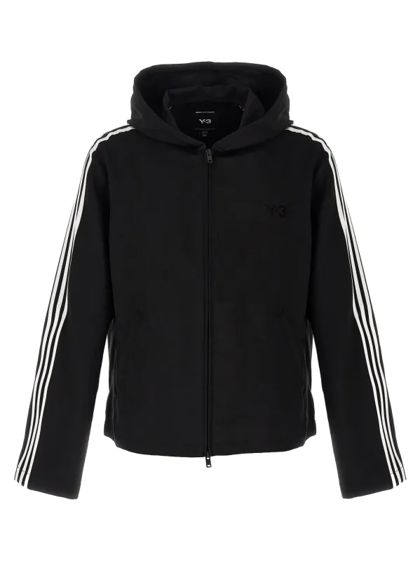 'Y-3 3-Stripes' hoodie sold by Lord & Taylor