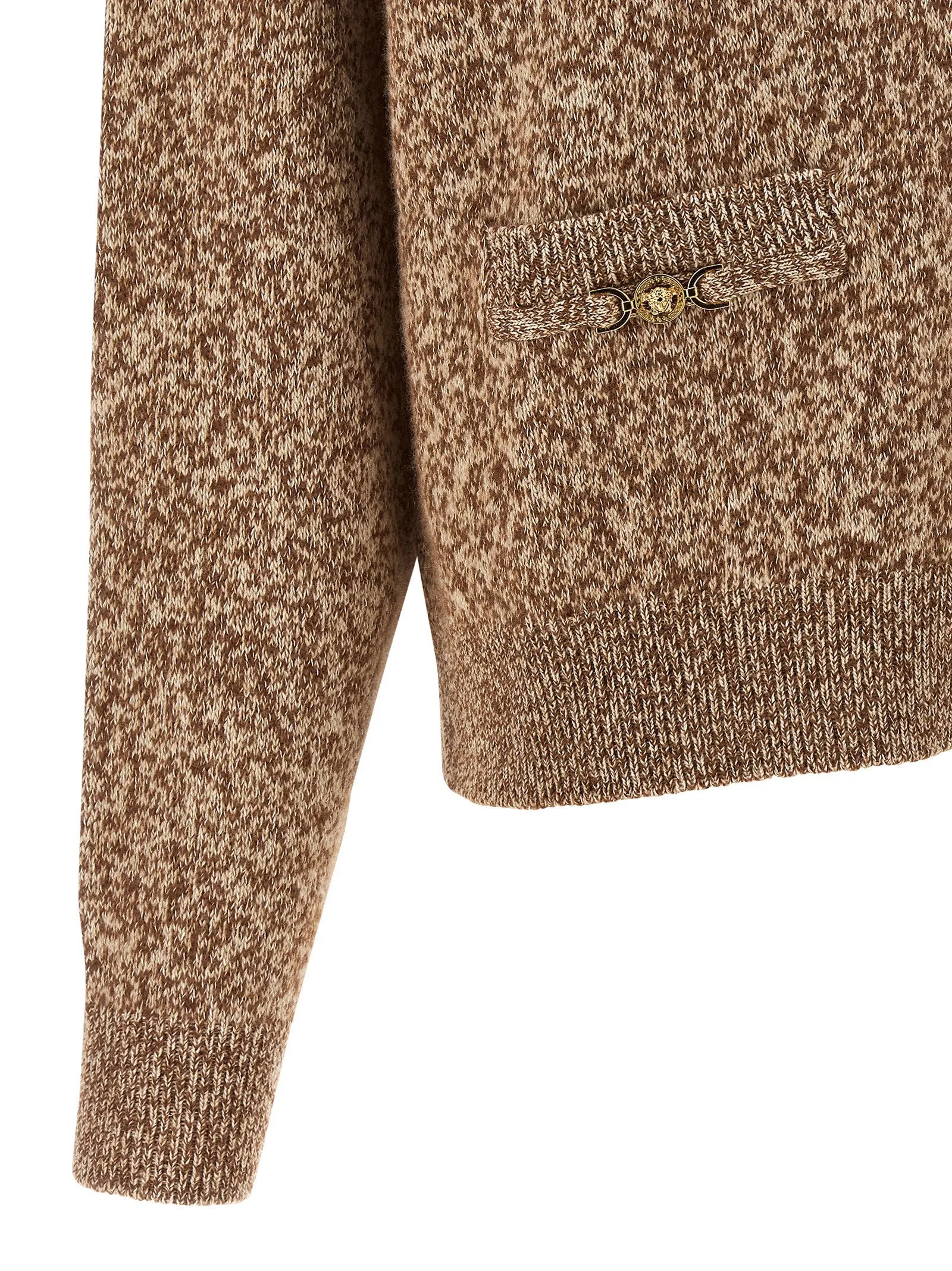 'Medusa '95' button cardigan sold by Lord & Taylor product image thumbnail 4