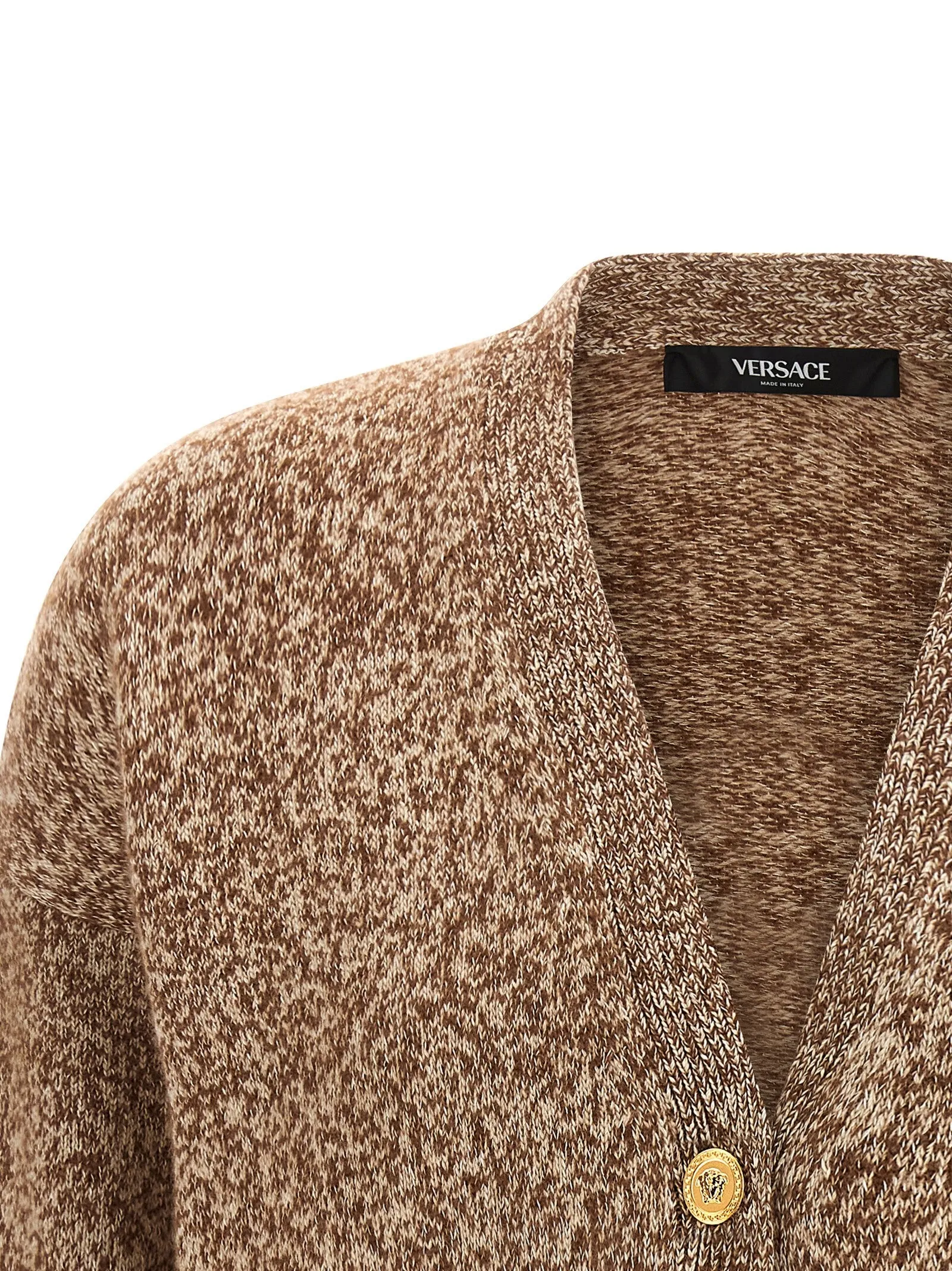 'Medusa '95' button cardigan sold by Lord & Taylor product image thumbnail 3