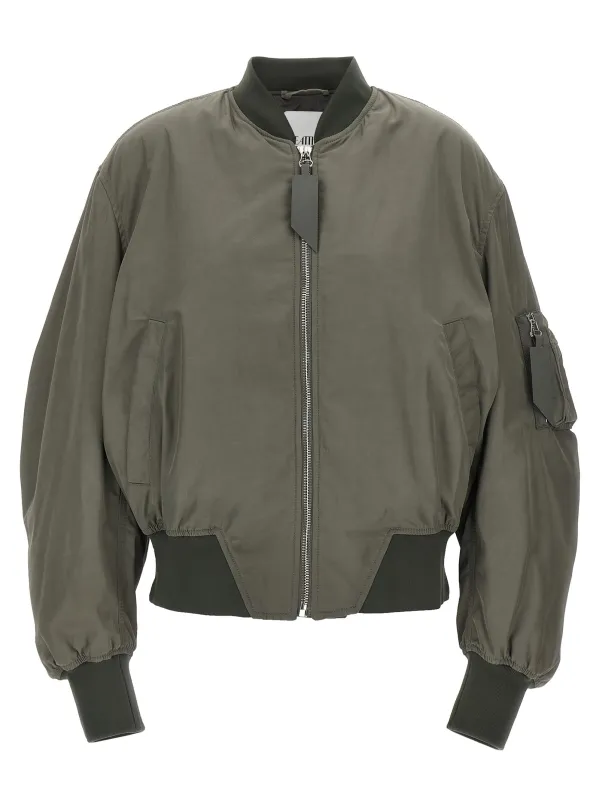 Nylon bomber jacket sold by Lord & Taylor