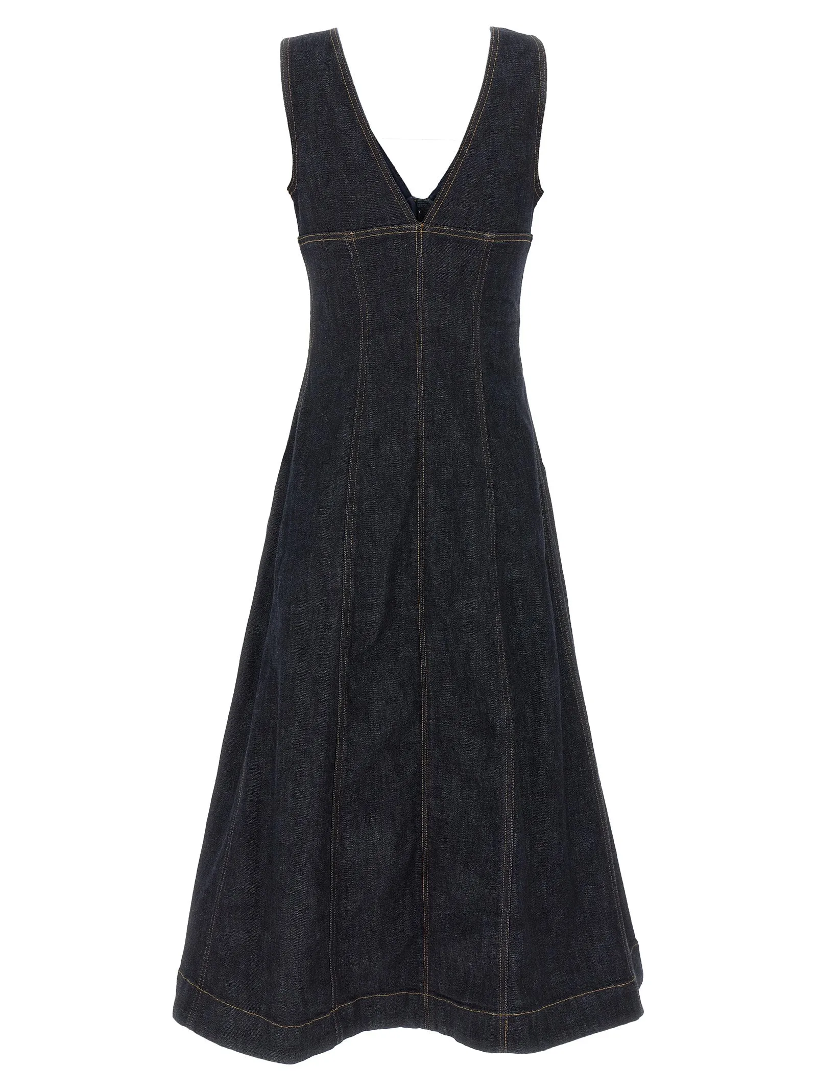 'Indigo Denim Midi' dress sold by Lord & Taylor product image thumbnail 2