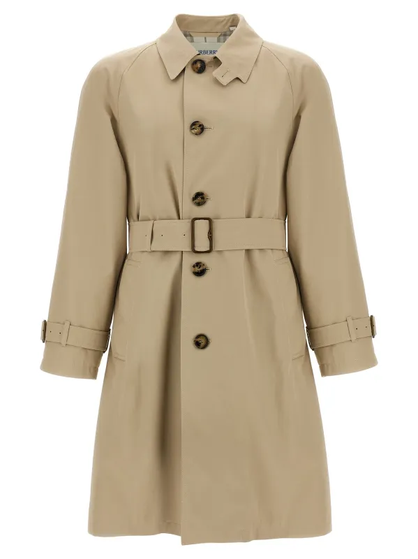 Car coat gabardine made by Burberry