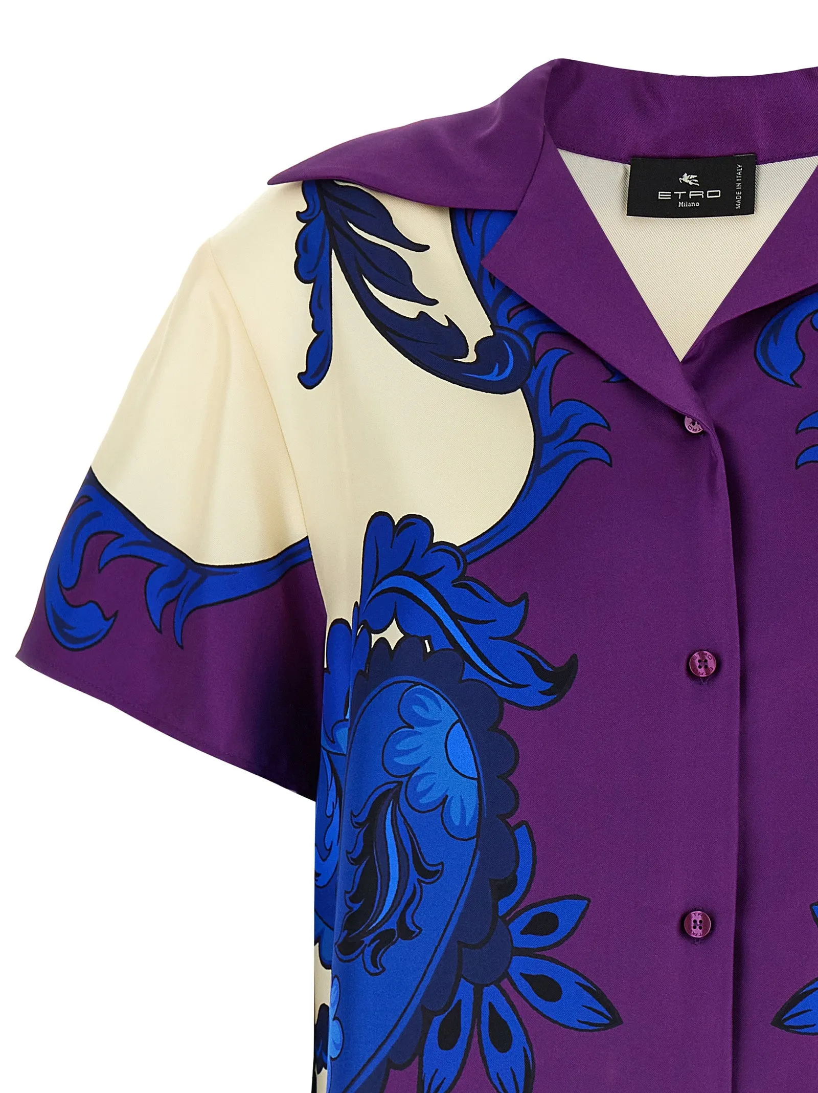Paisley maxi shirt sold by Lord & Taylor product image thumbnail 3