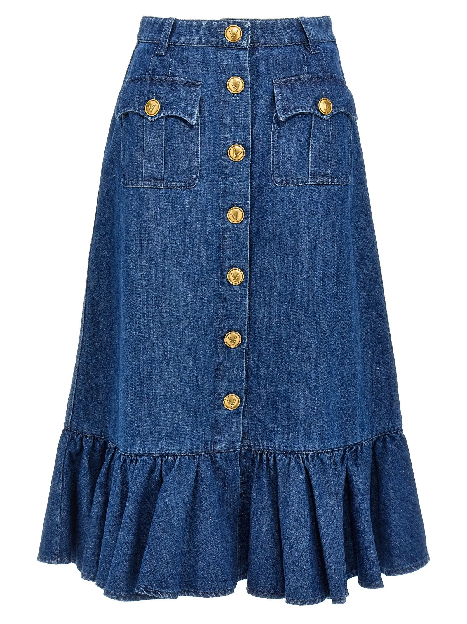 Valentino Garavani denim skirt sold by Lord & Taylor