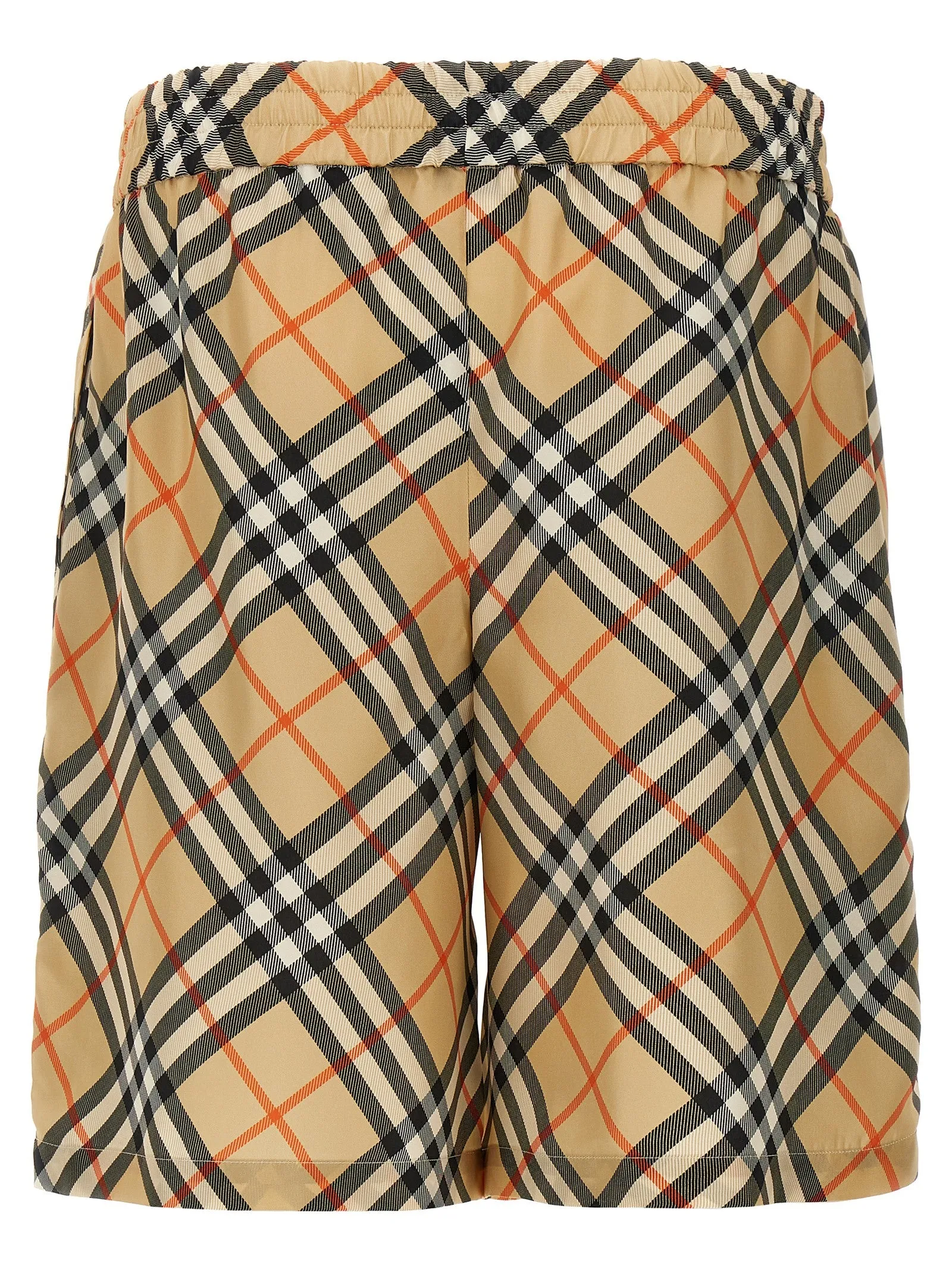 Check silk bermuda shorts sold by Lord & Taylor product image thumbnail 2