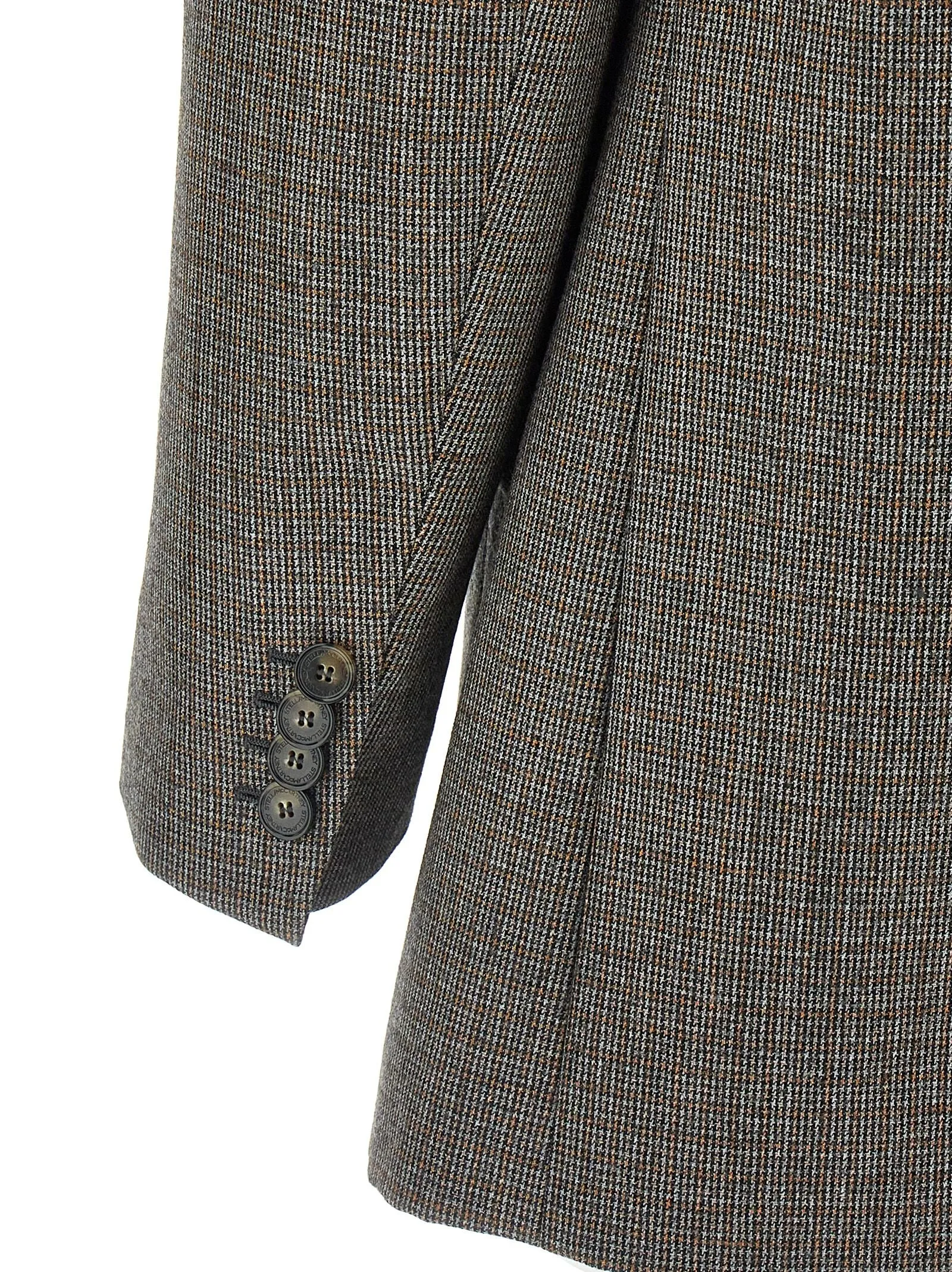 Single-breasted micro houndstooth blazer sold by Lord & Taylor product image thumbnail 4