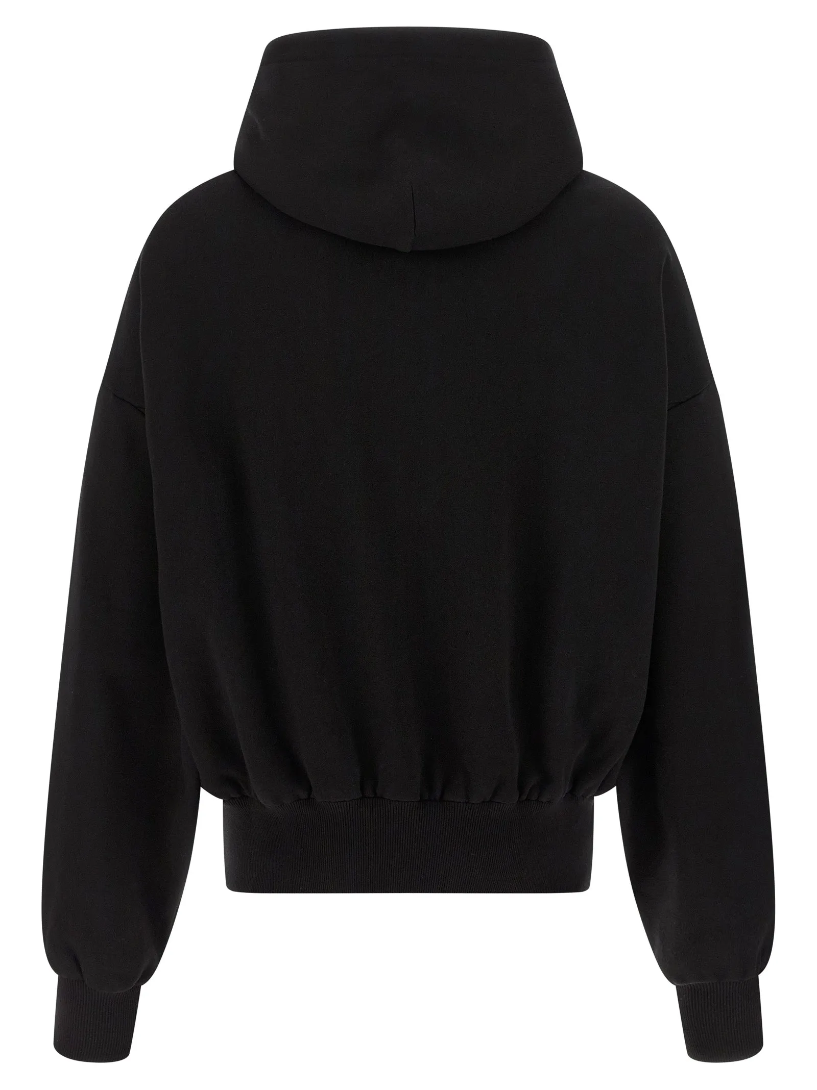 Flocked print hoodie sold by Lord & Taylor product image thumbnail 2