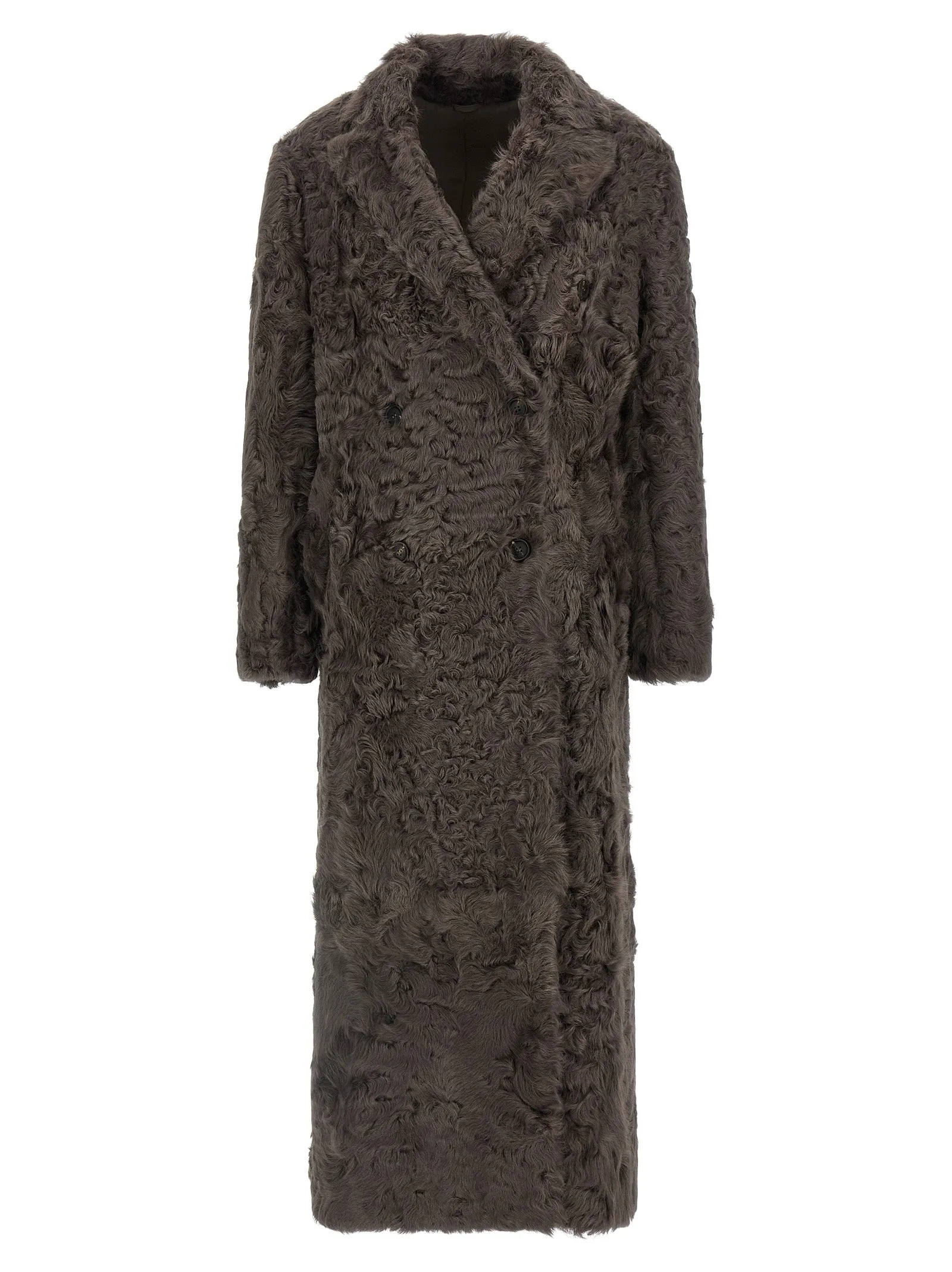 Wavy shearling coat sold by Lord & Taylor
